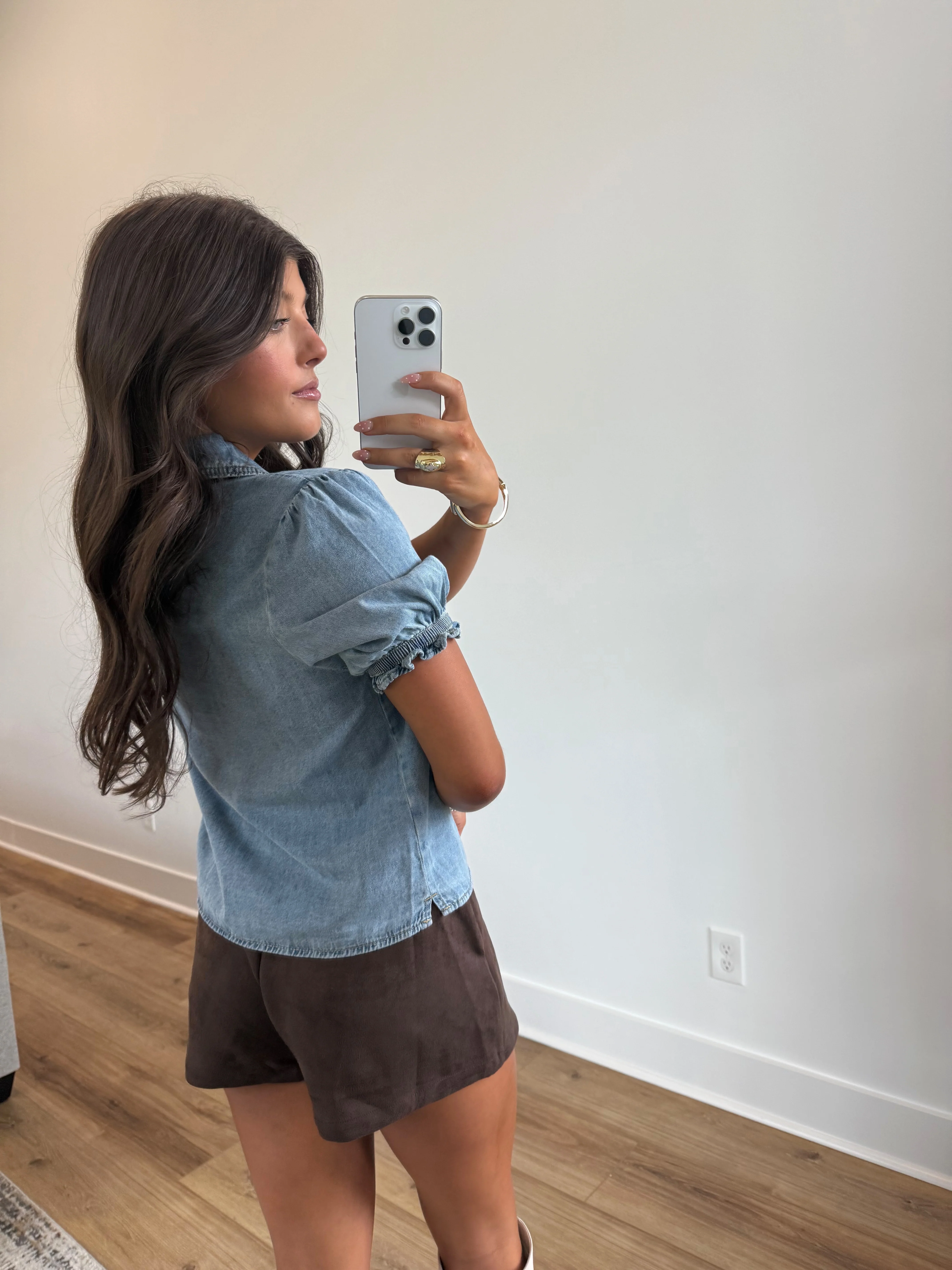 Adelaide Denim Top - Image 5