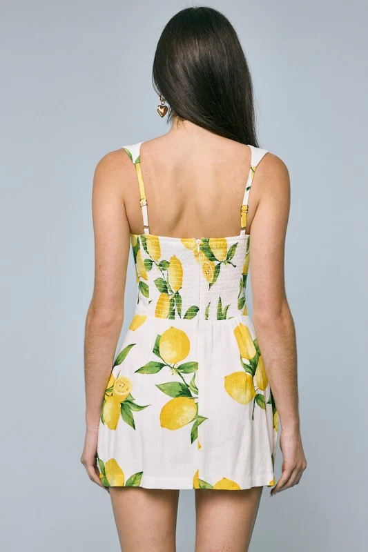 Amalfi Lemon Dress - Image 7