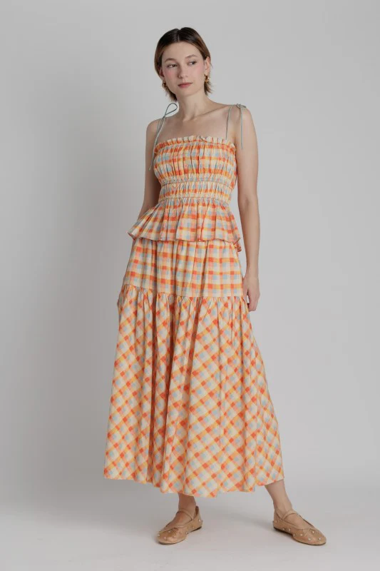 Apricot Picnic Maxi Set - Image 11