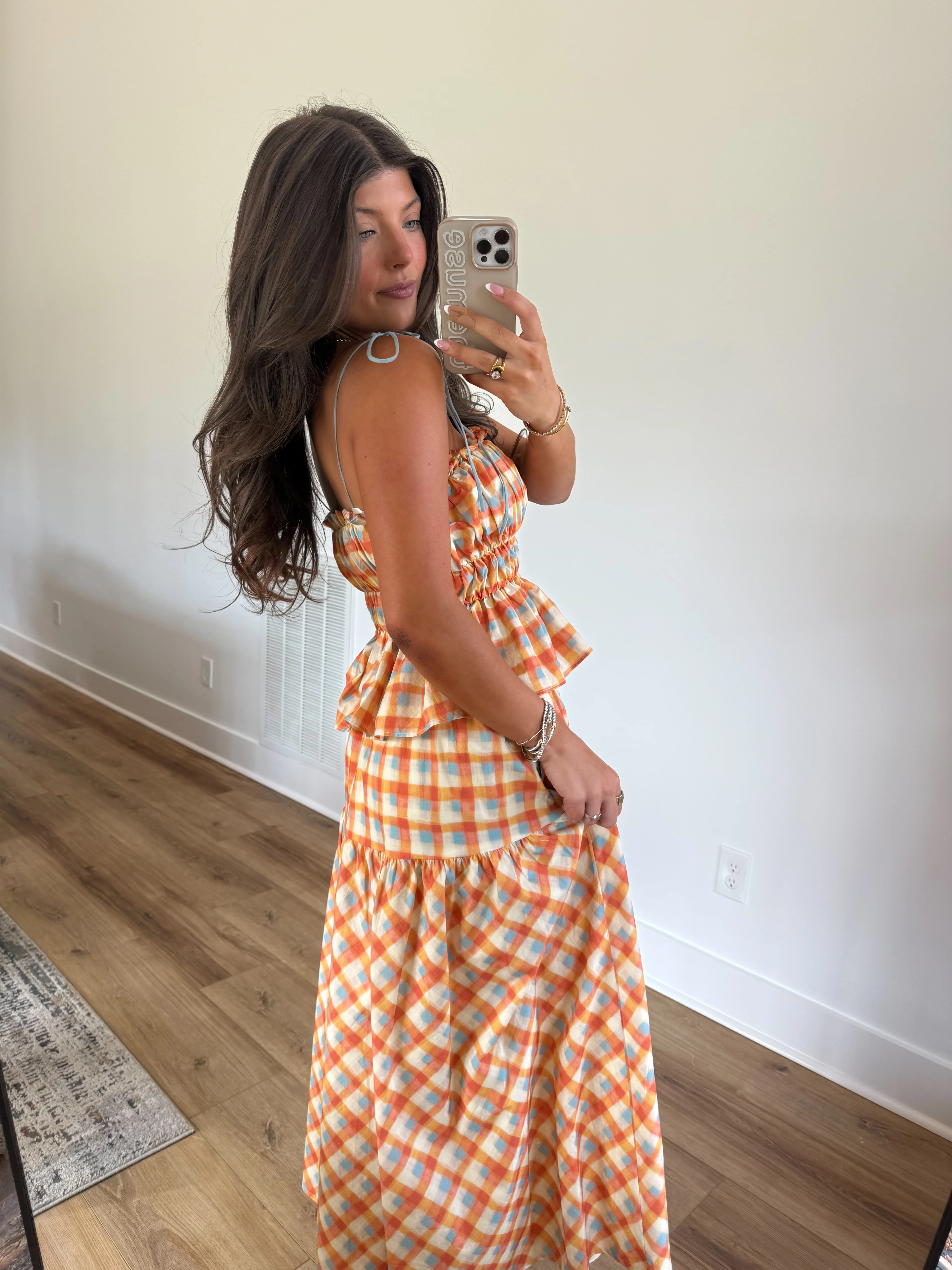 Apricot Picnic Maxi Set - Image 4