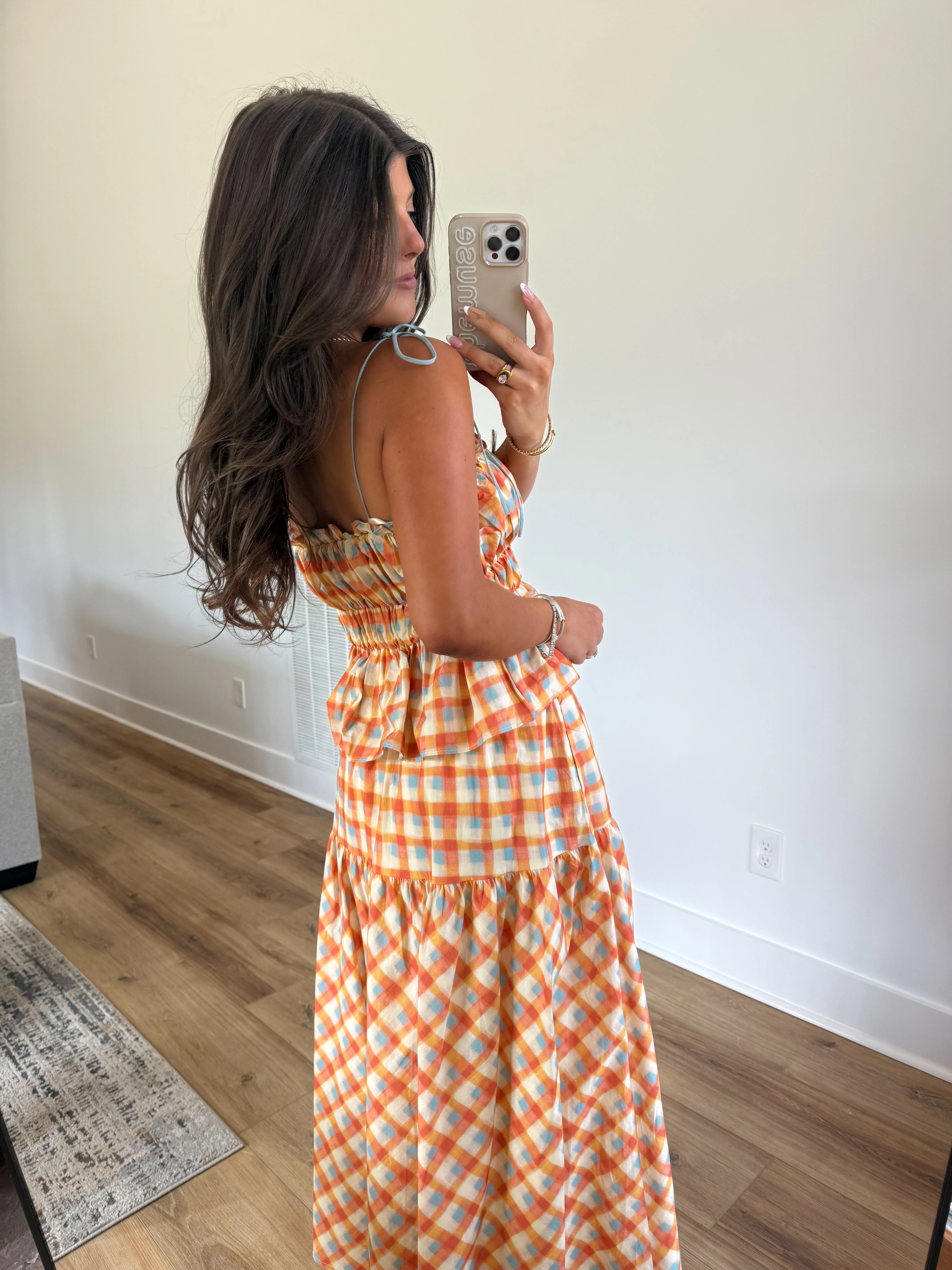 Apricot Picnic Maxi Set - Image 5