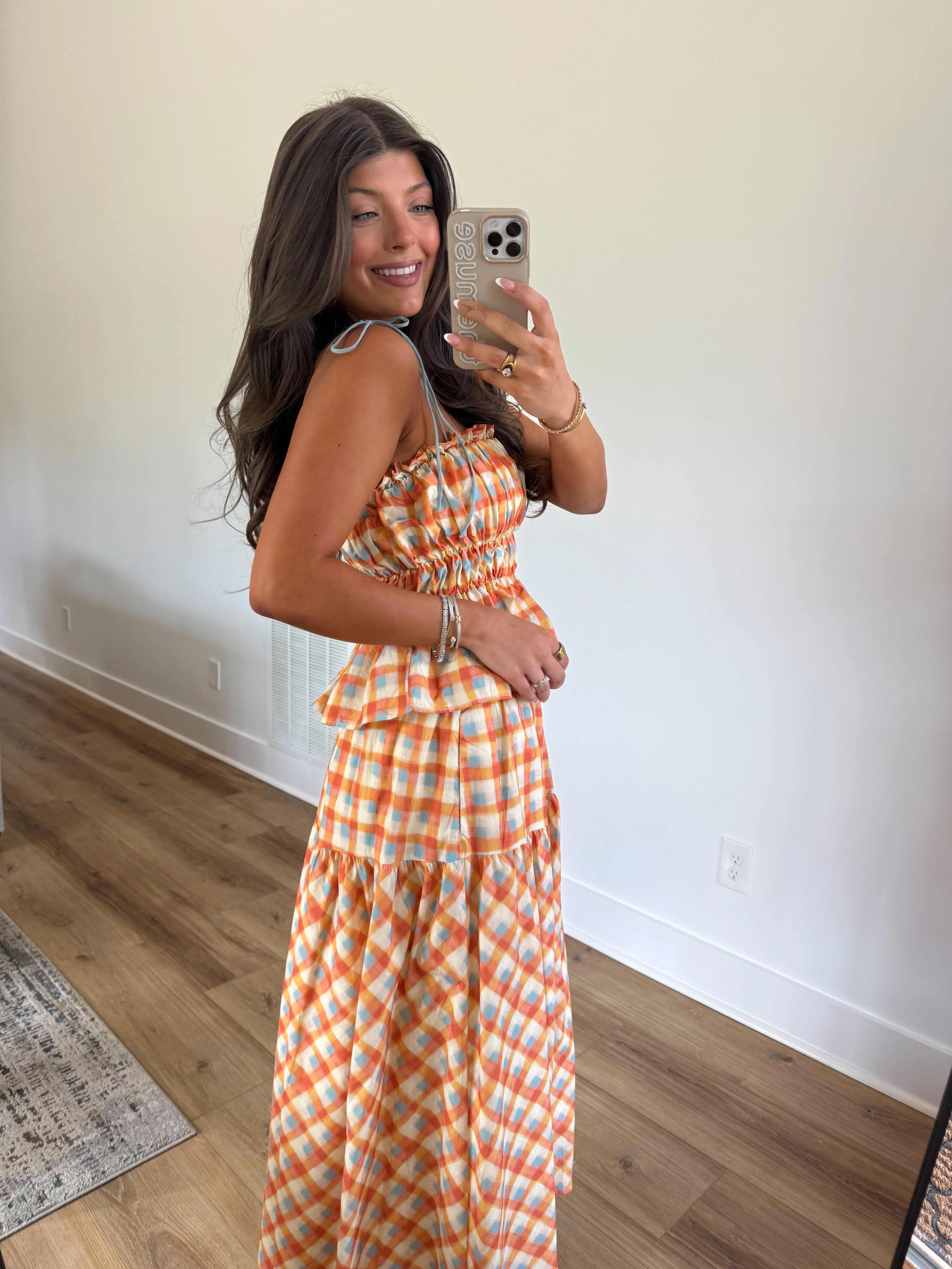 Apricot Picnic Maxi Set - Image 6