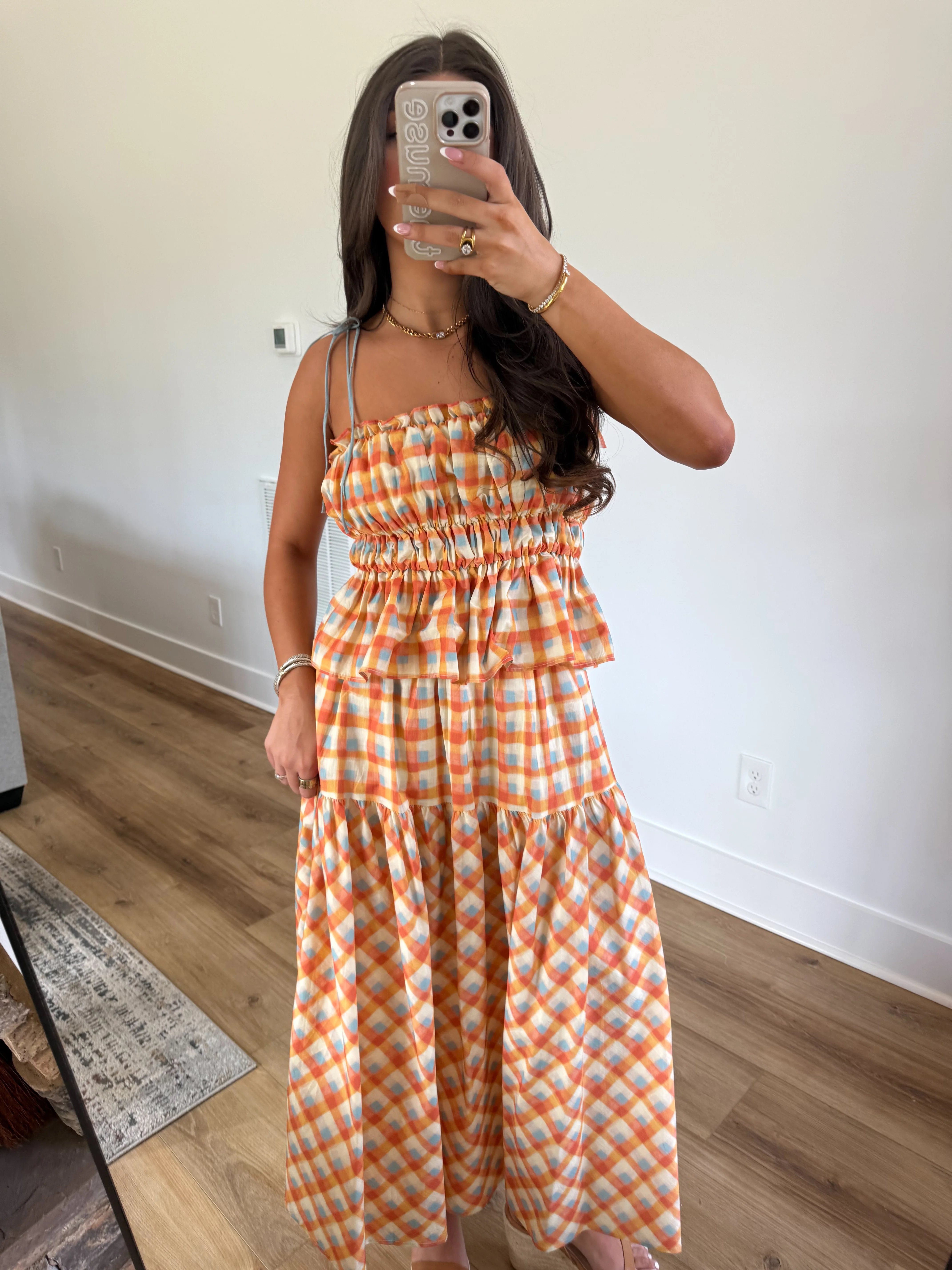 Apricot Picnic Maxi Set - Image 7