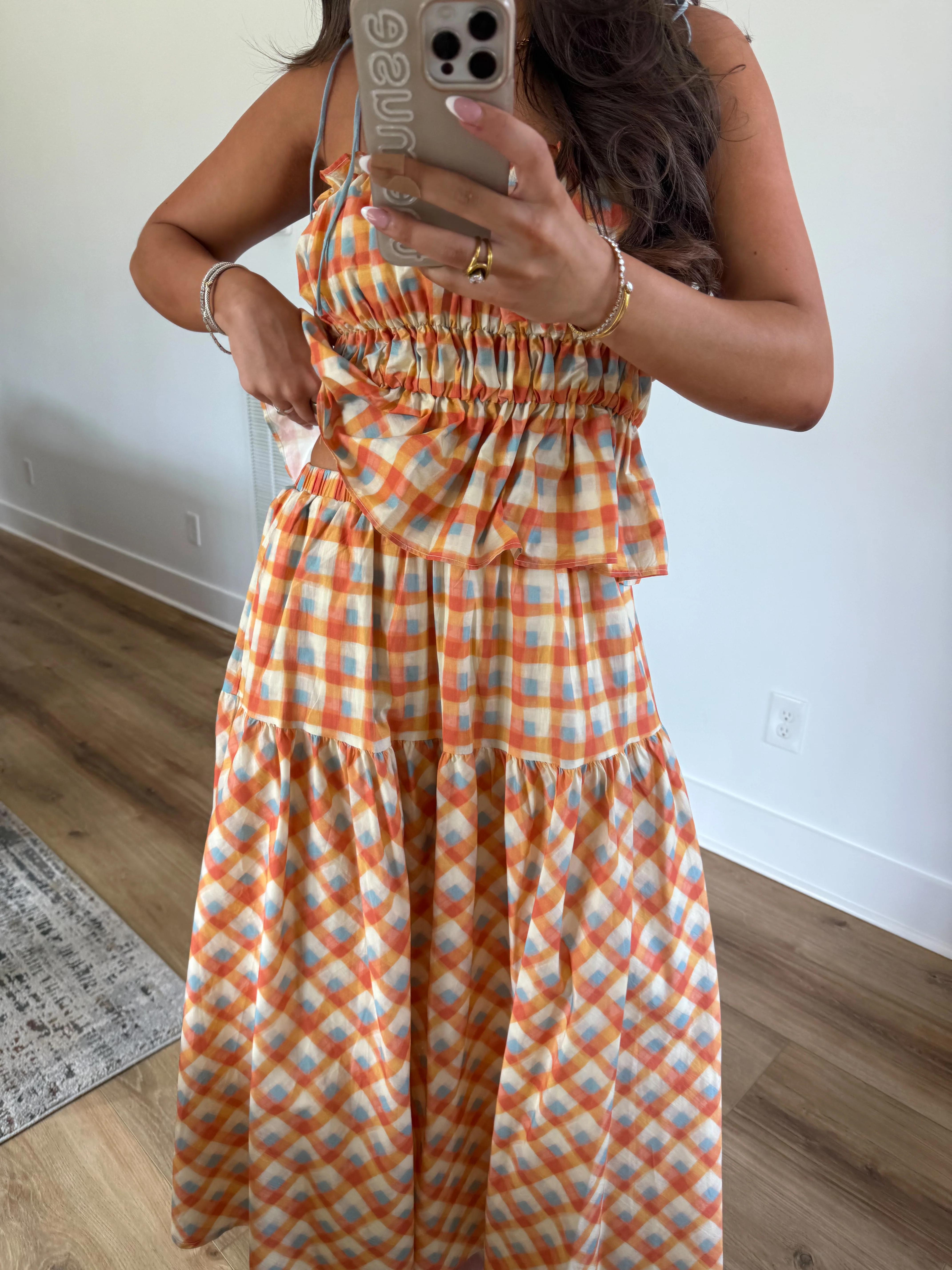Apricot Picnic Maxi Set - Image 8