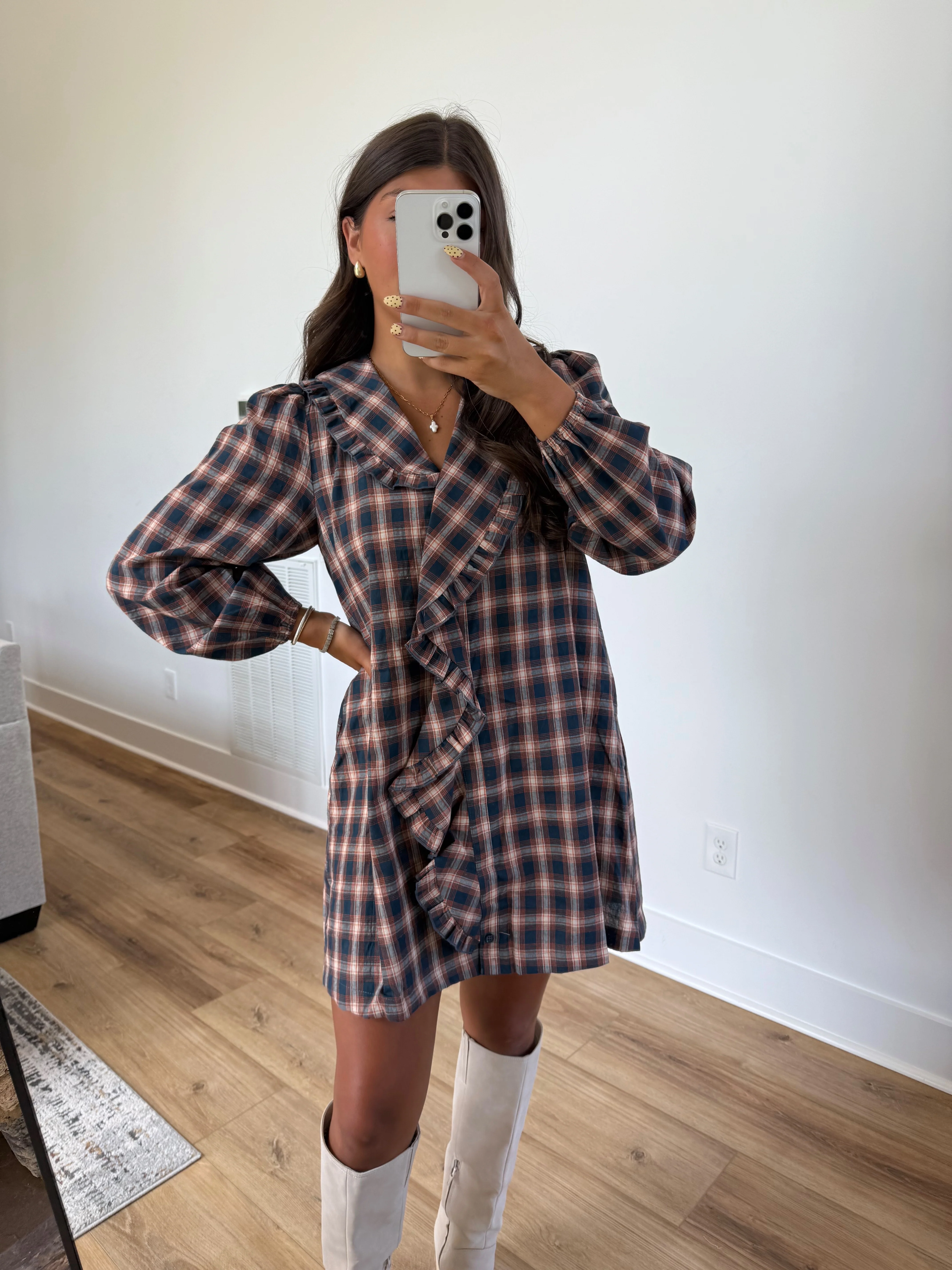 Auburn Gingham Mini - Image 2