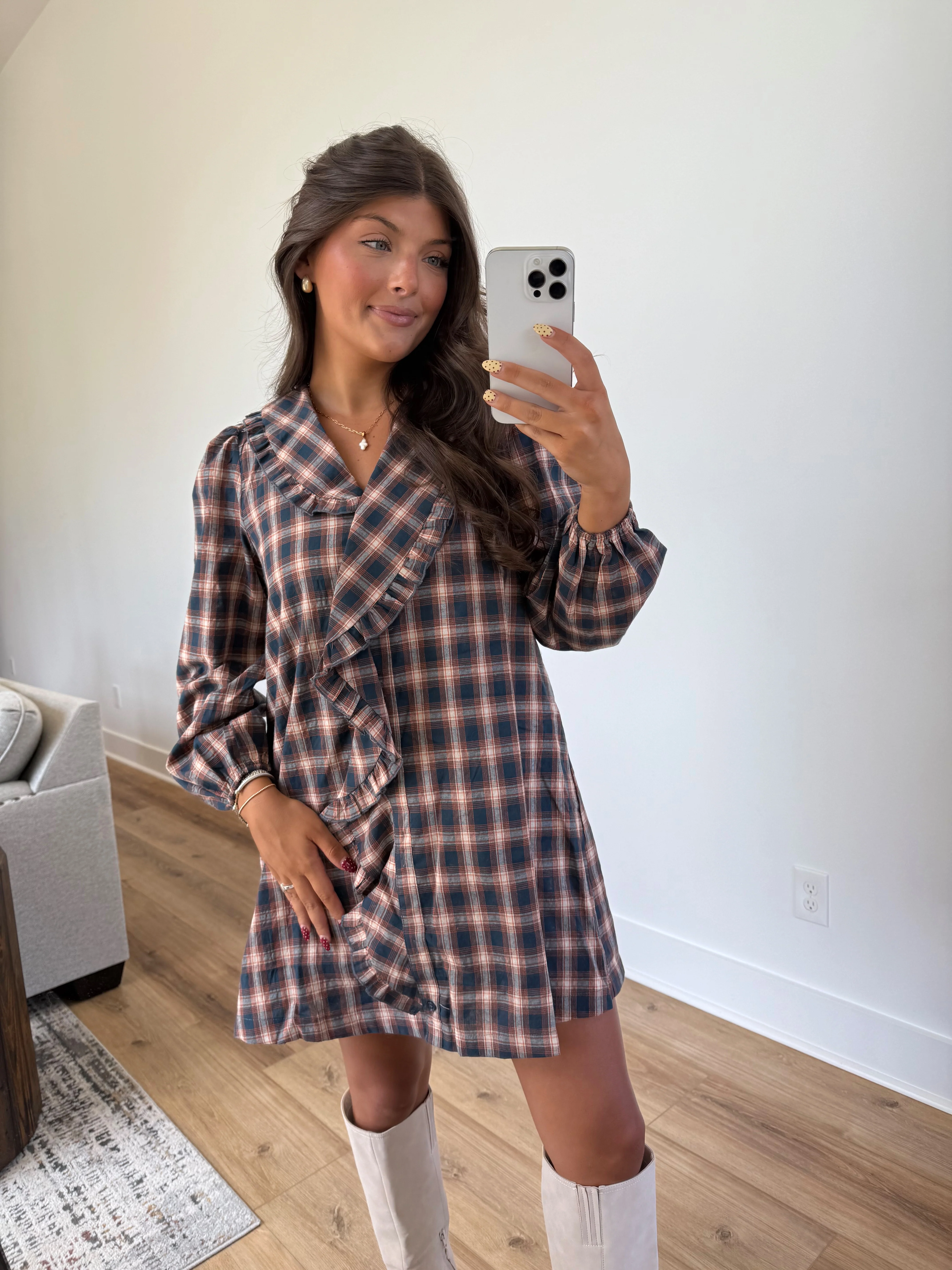 Auburn Gingham Mini - Image 3