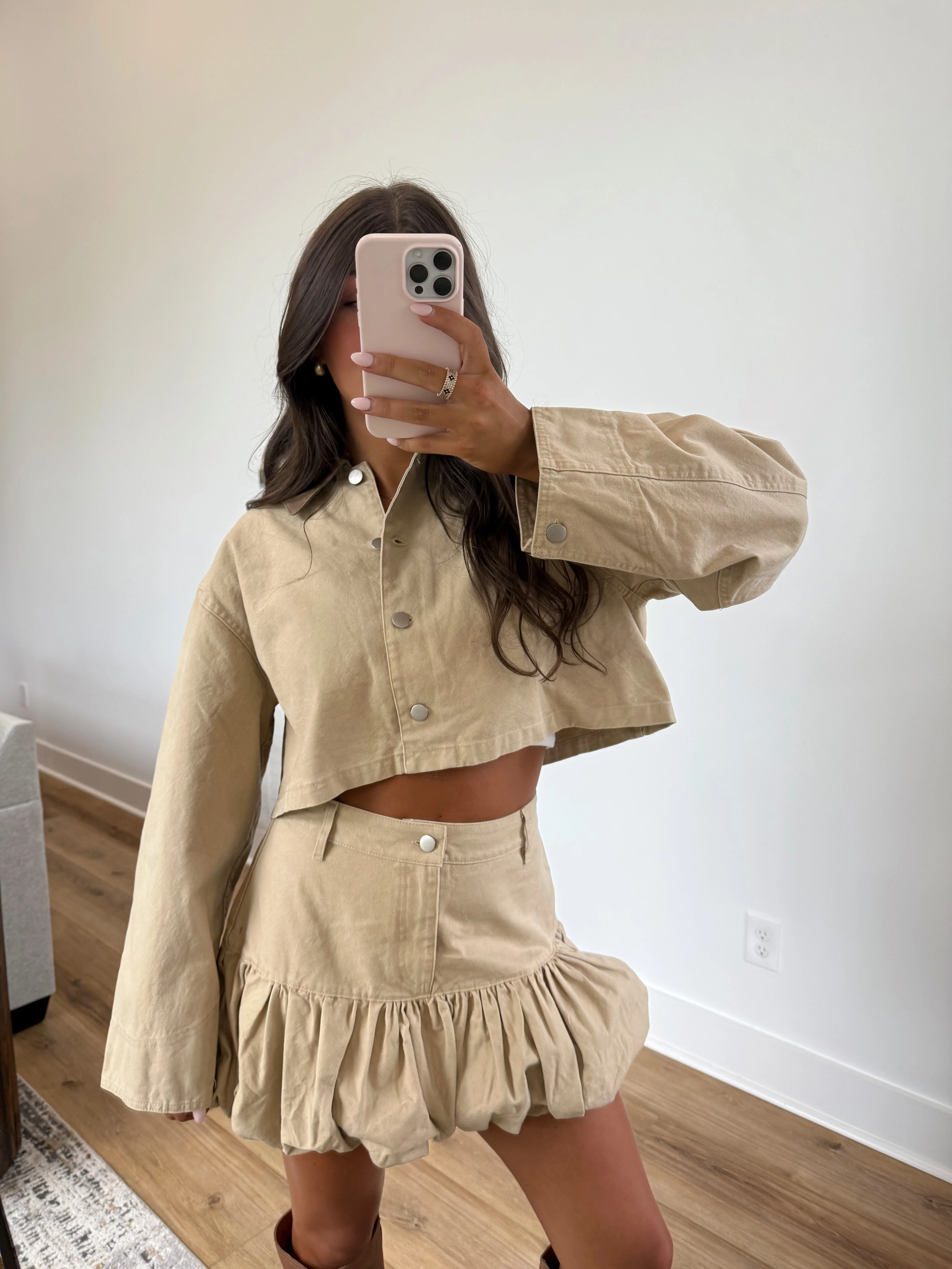Autumn Dune Jacket + Skirt - Image 7