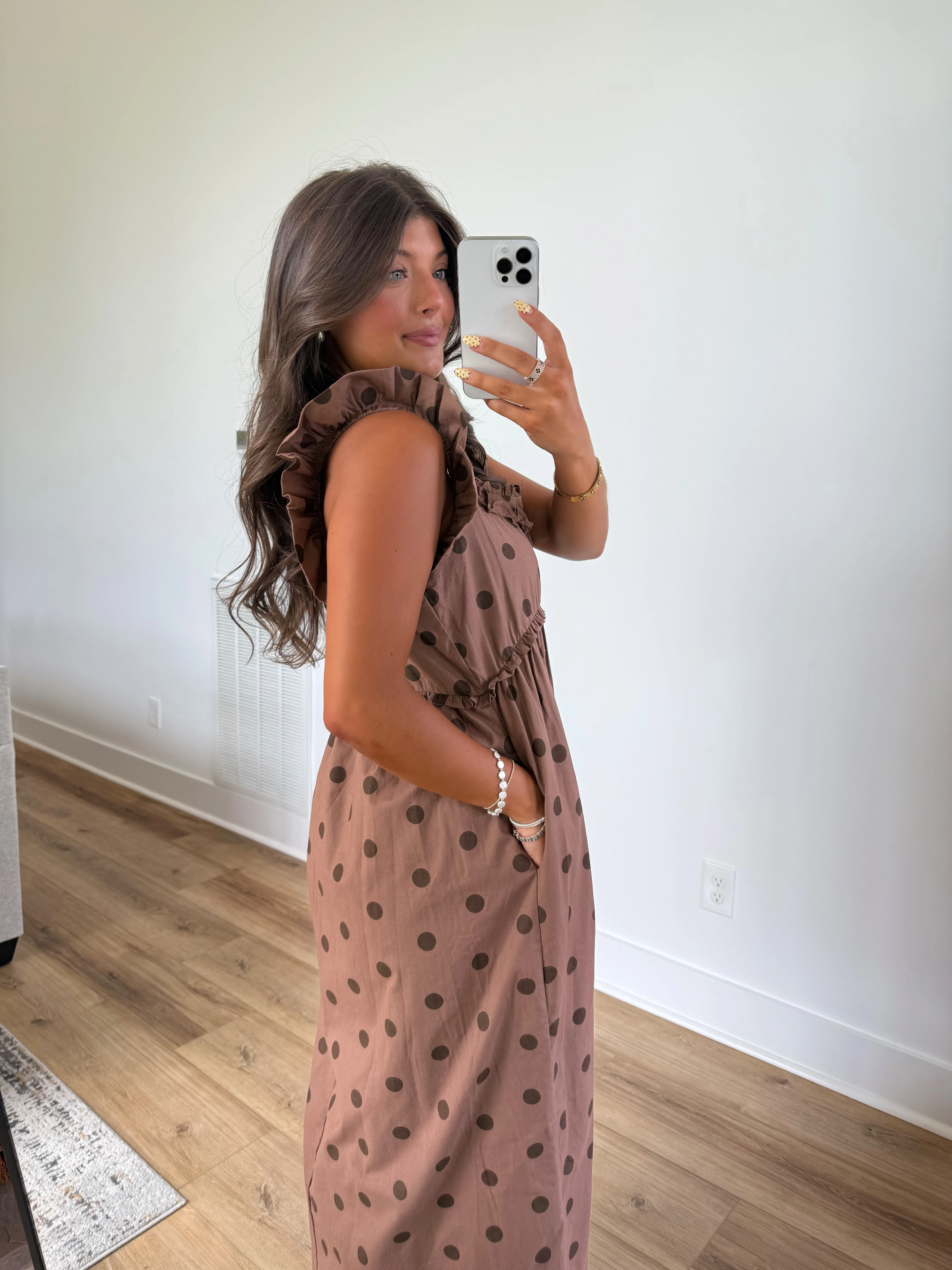 Autumn Polka-Dot Maxi - Image 3