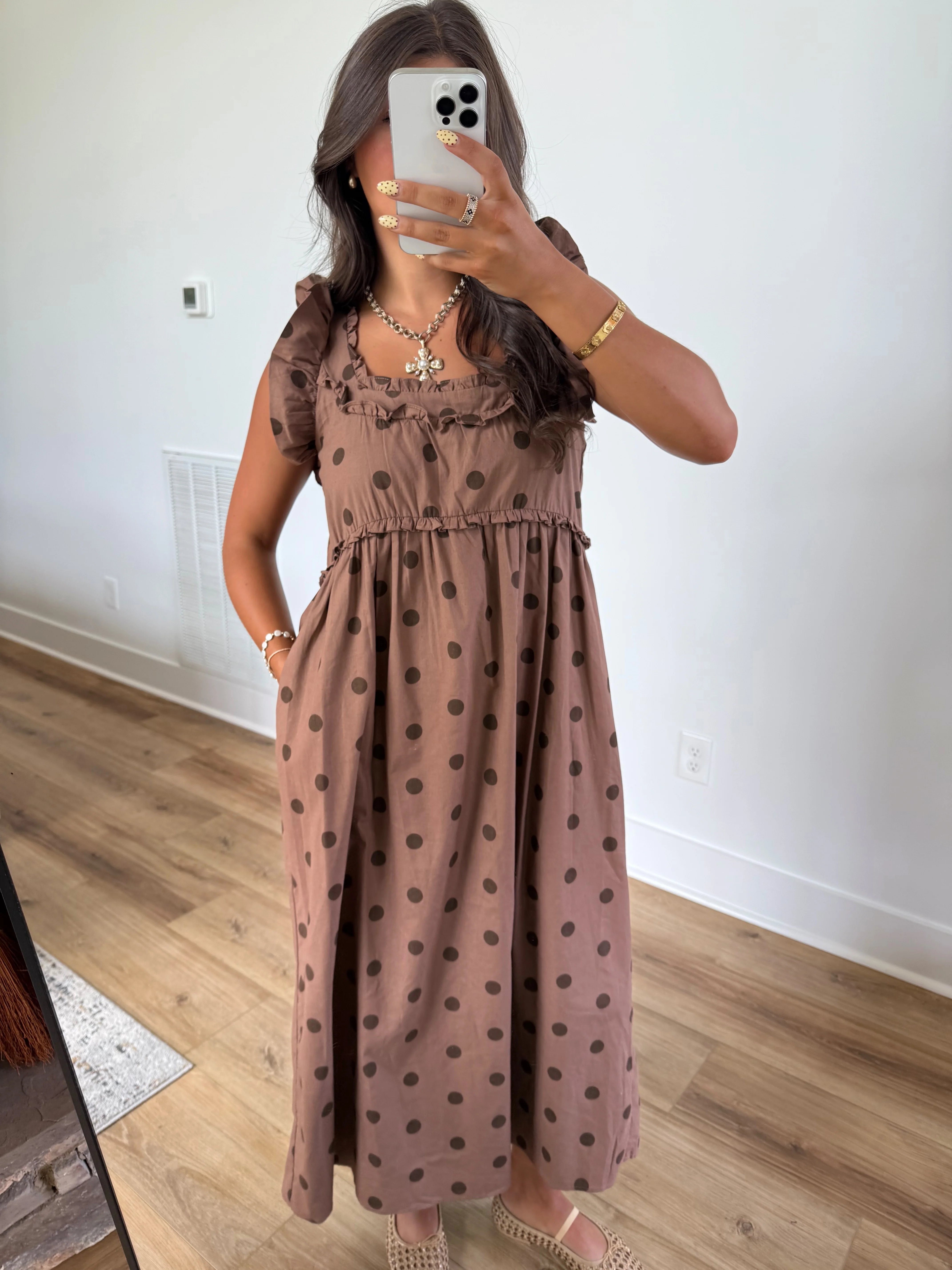 Autumn Polka-Dot Maxi - Image 6