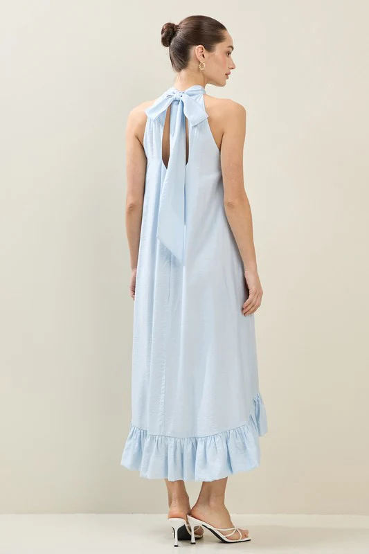 Baby Blue High Low Dress - Image 6