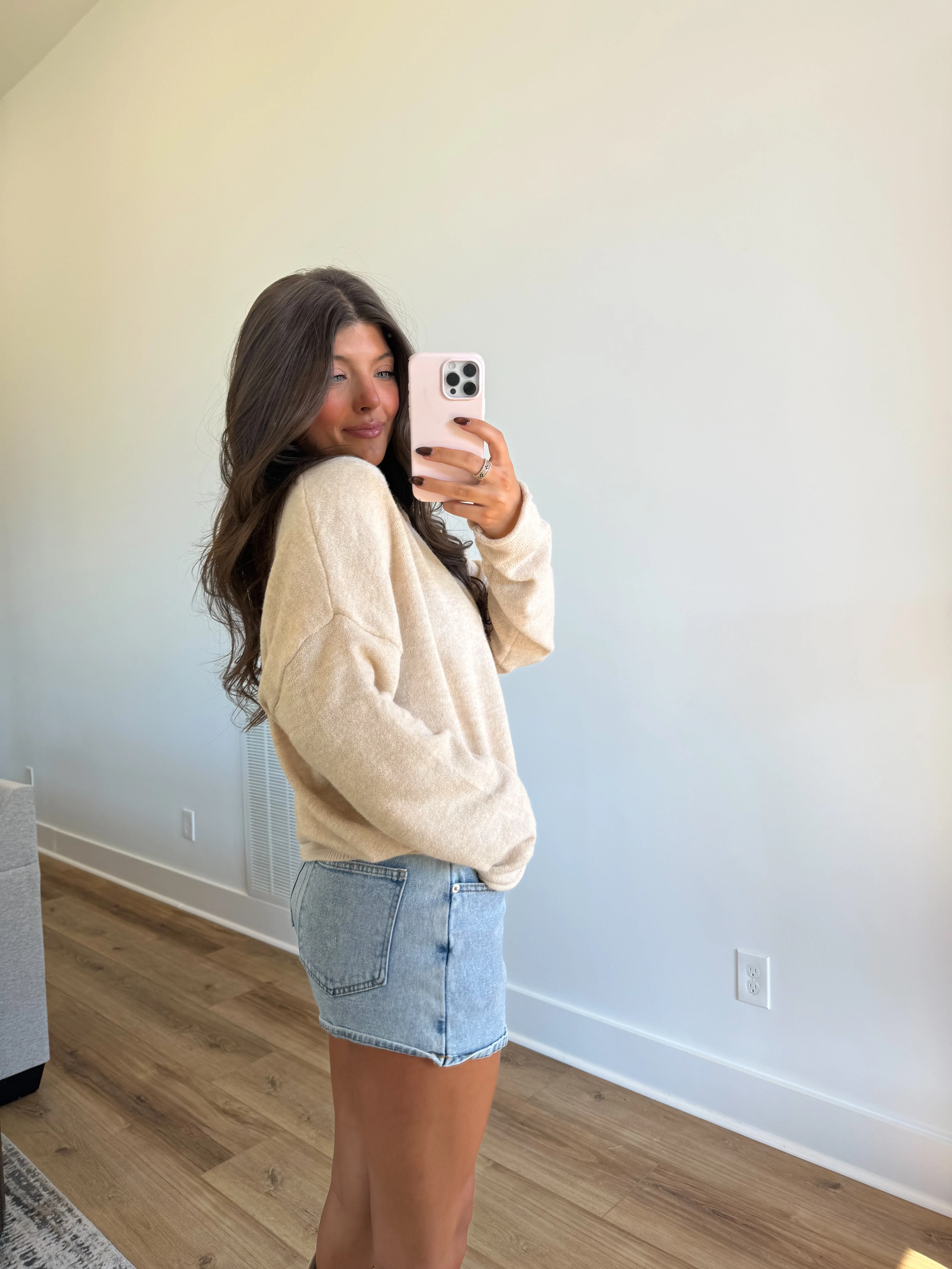 Best Dress Cardigan (Cream) - Image 3