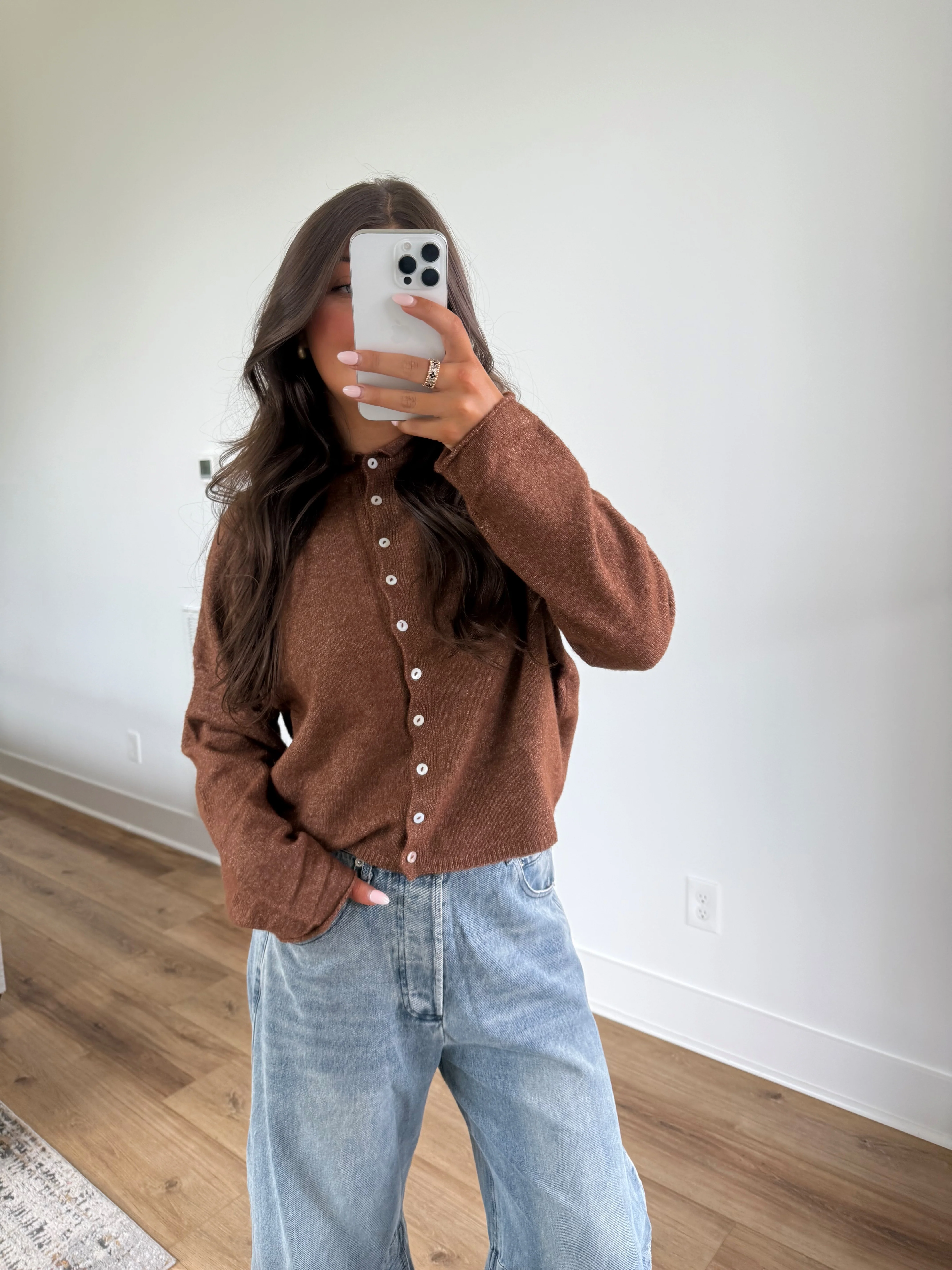 Best Dress Cardigan (Pumpkin Spice) - Image 2