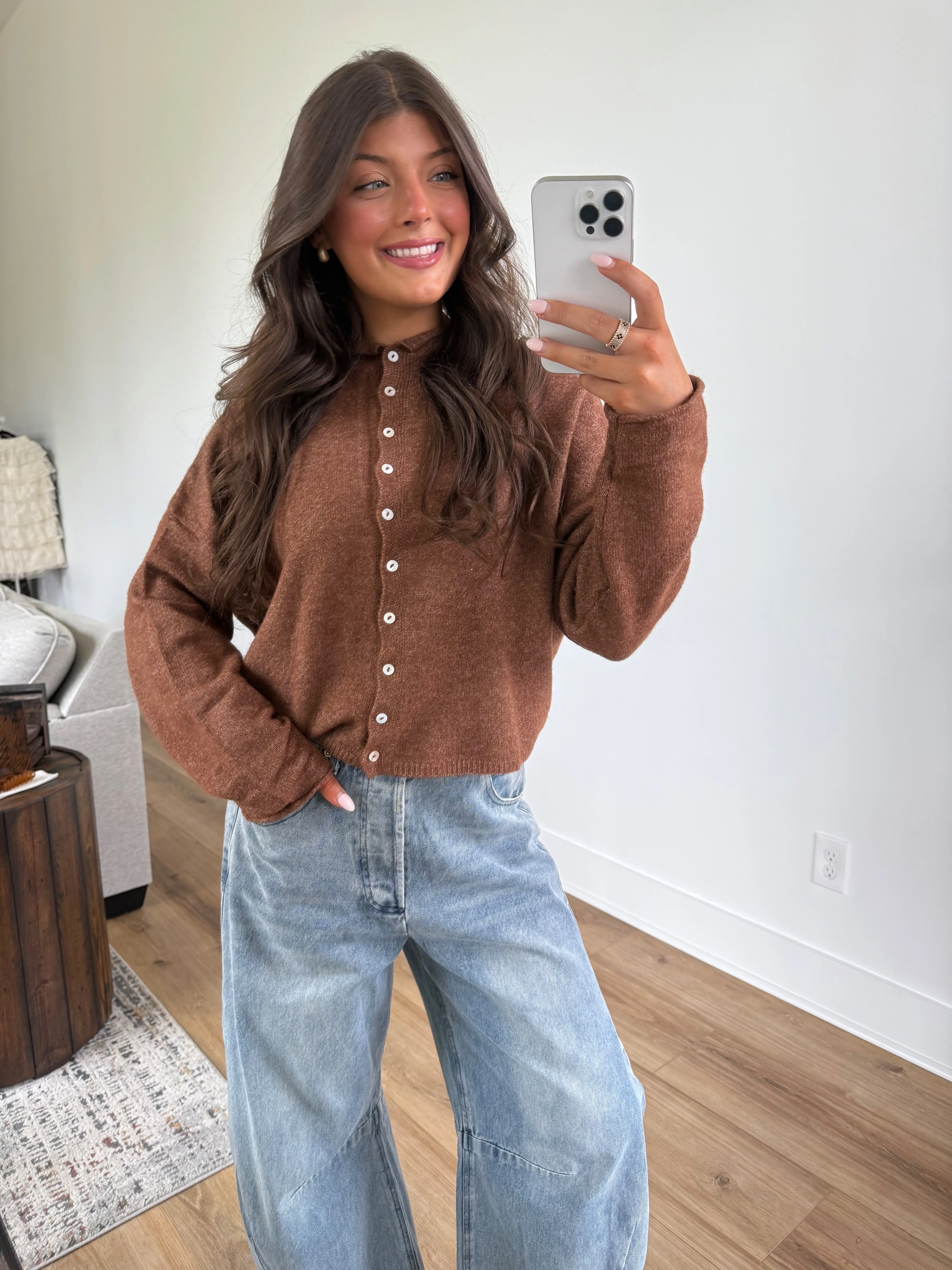 Best Dress Cardigan (Pumpkin Spice) - Image 3
