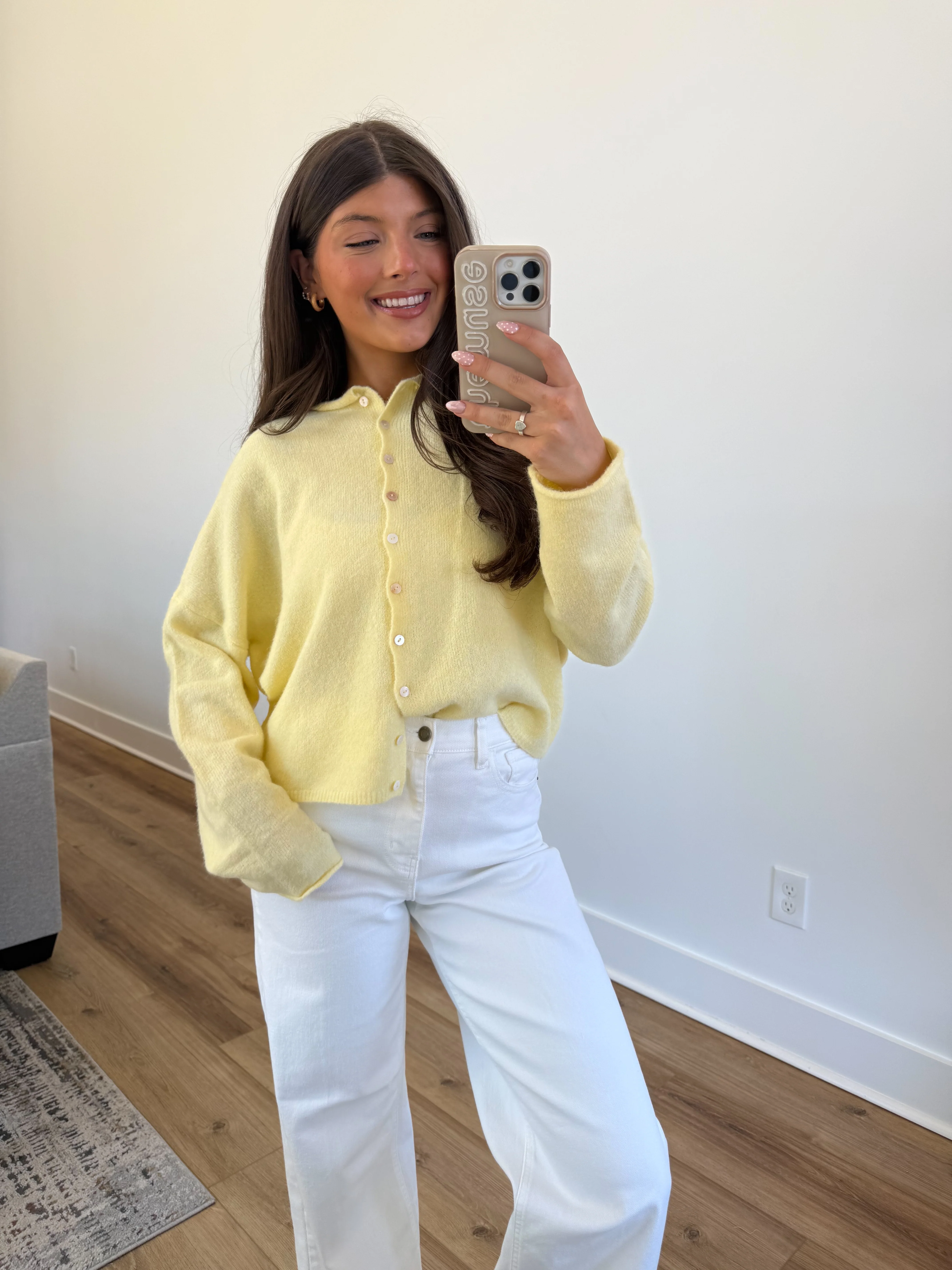 Best Dress Cardigan (Yellow) - Image 4