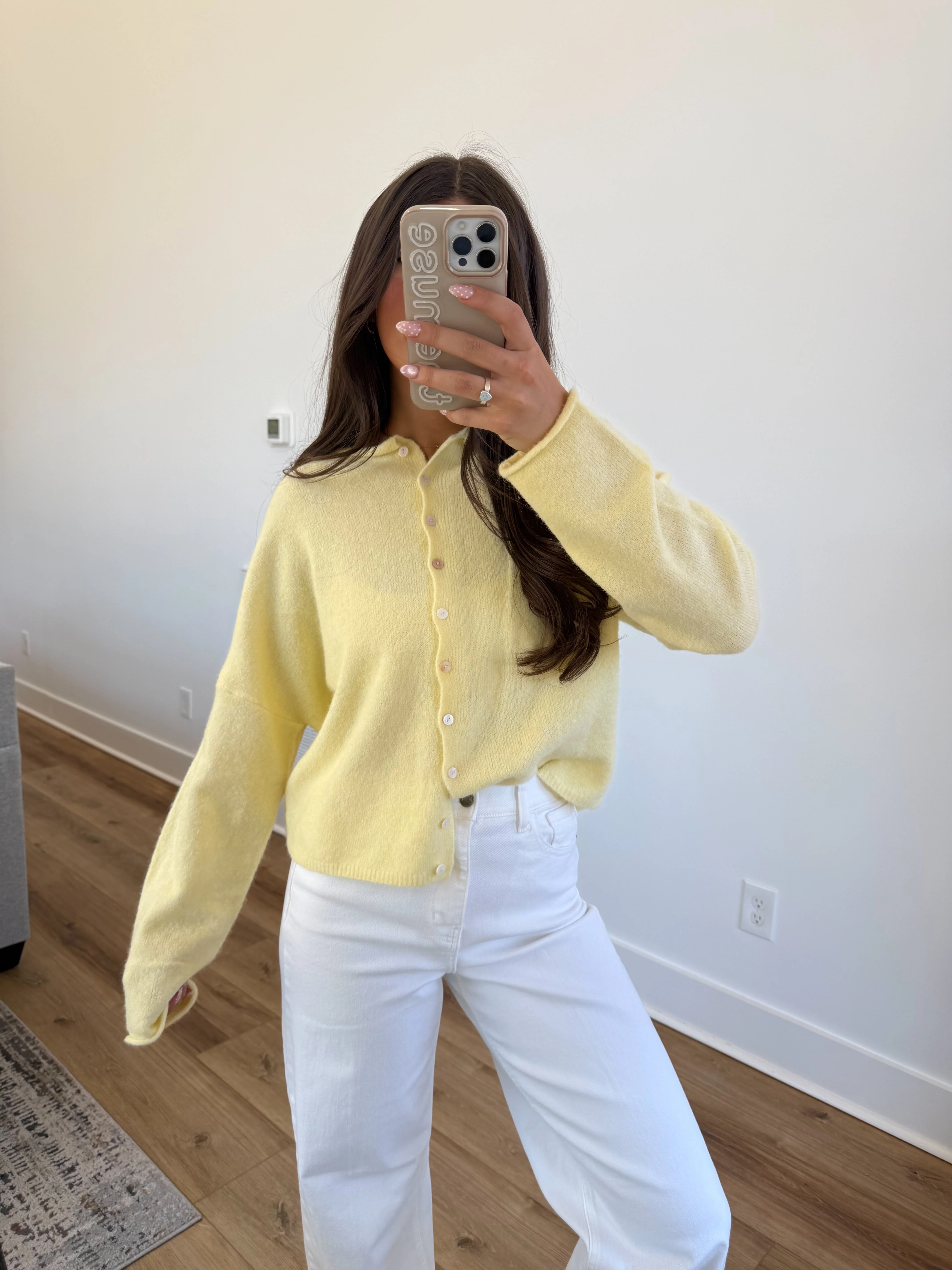 Best Dress Cardigan (Yellow) - Image 5