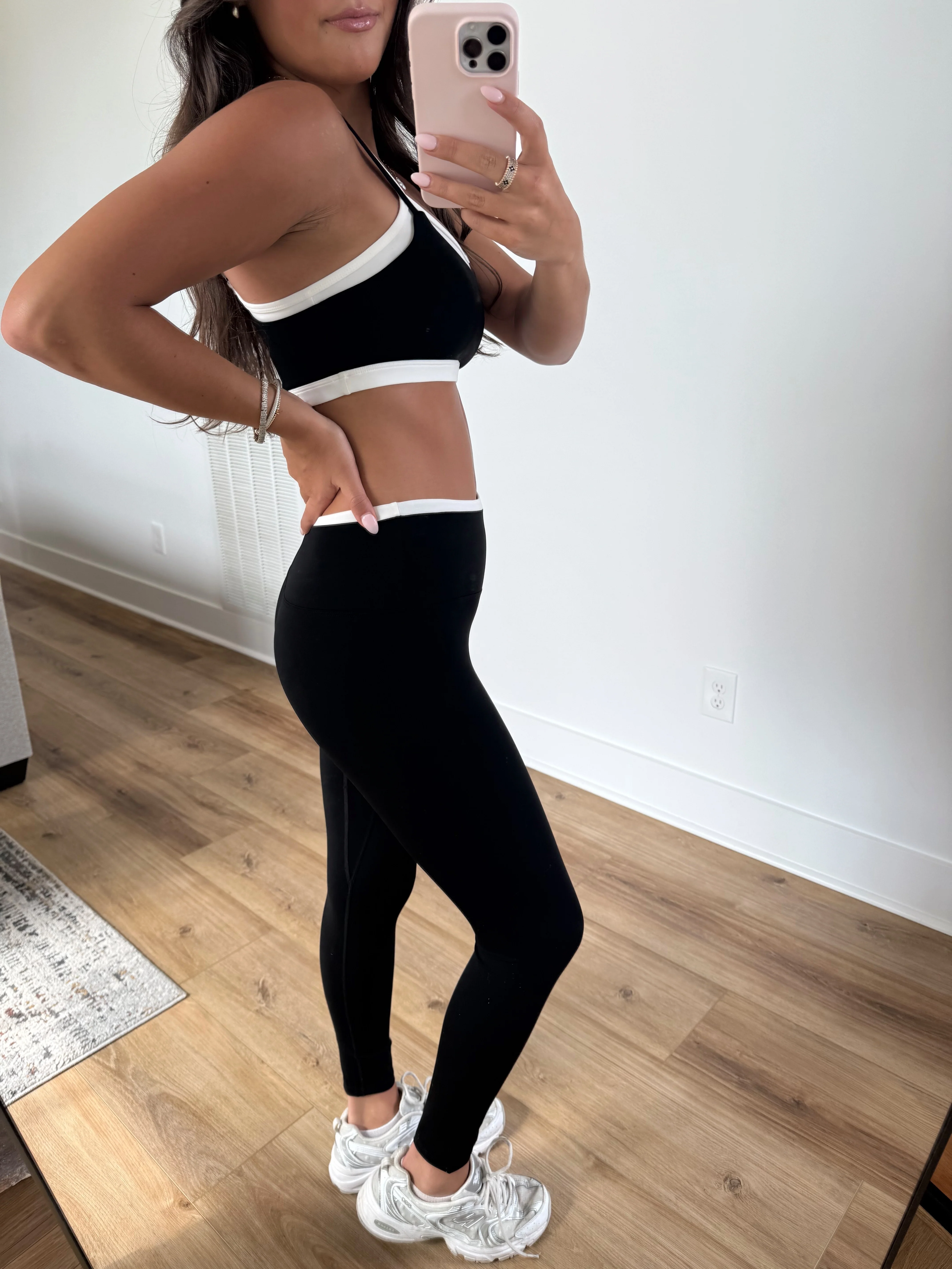 Black Layered LEGGINGS - Image 3