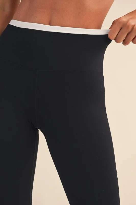 Black Layered LEGGINGS - Image 7