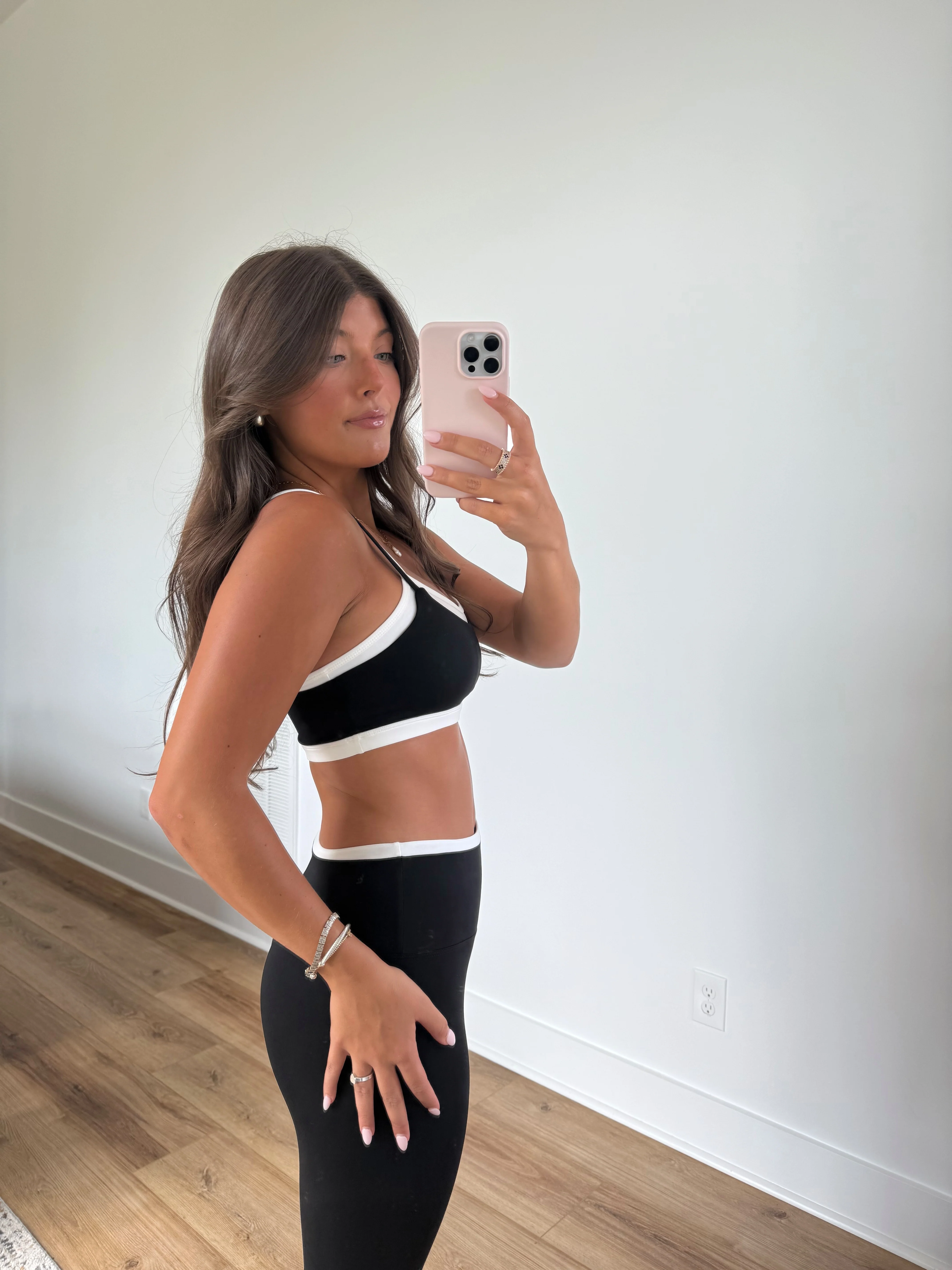 Black Layered SPORTS BRA - Image 4