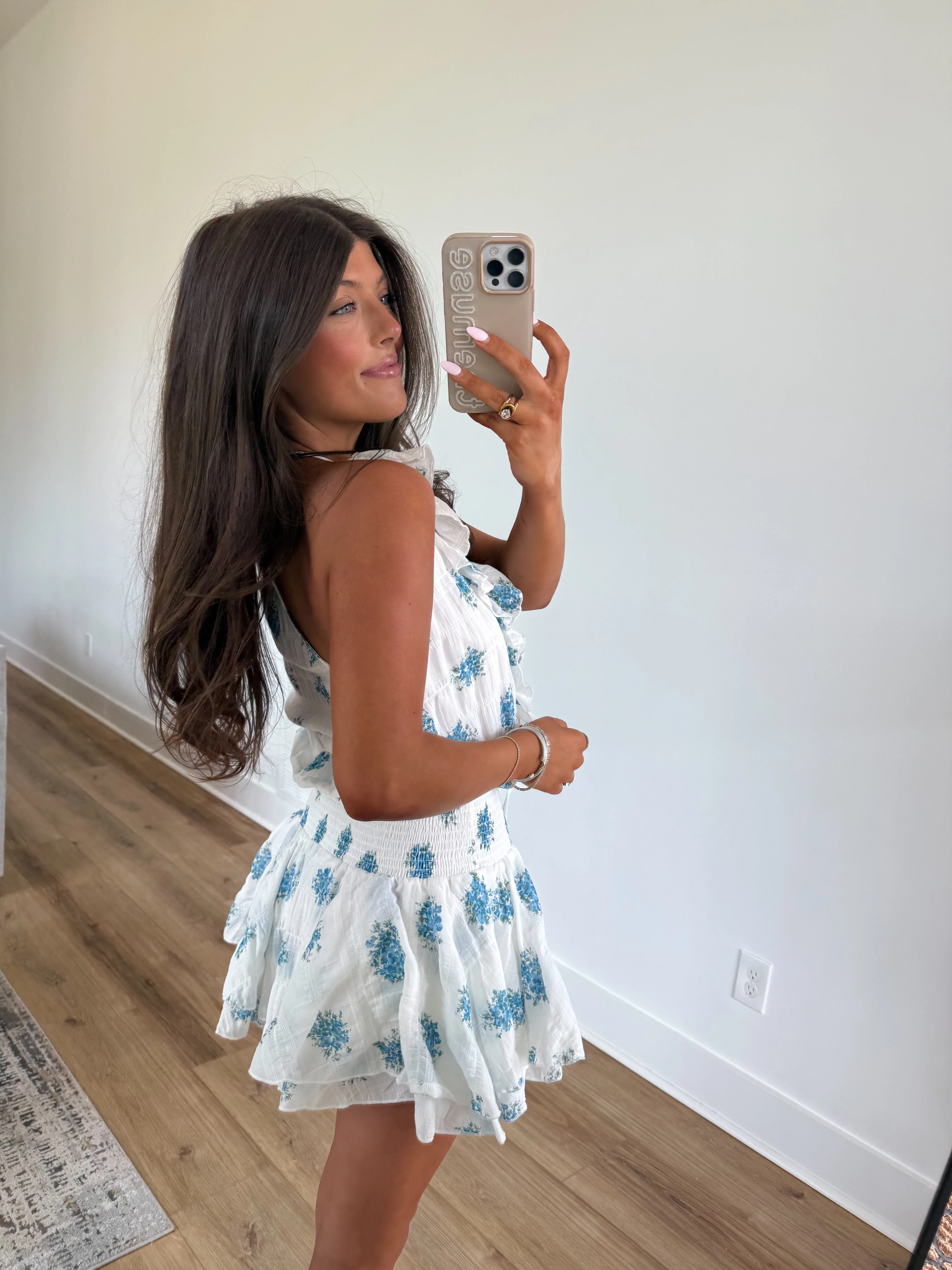 Blue Blossom Romper - Image 3