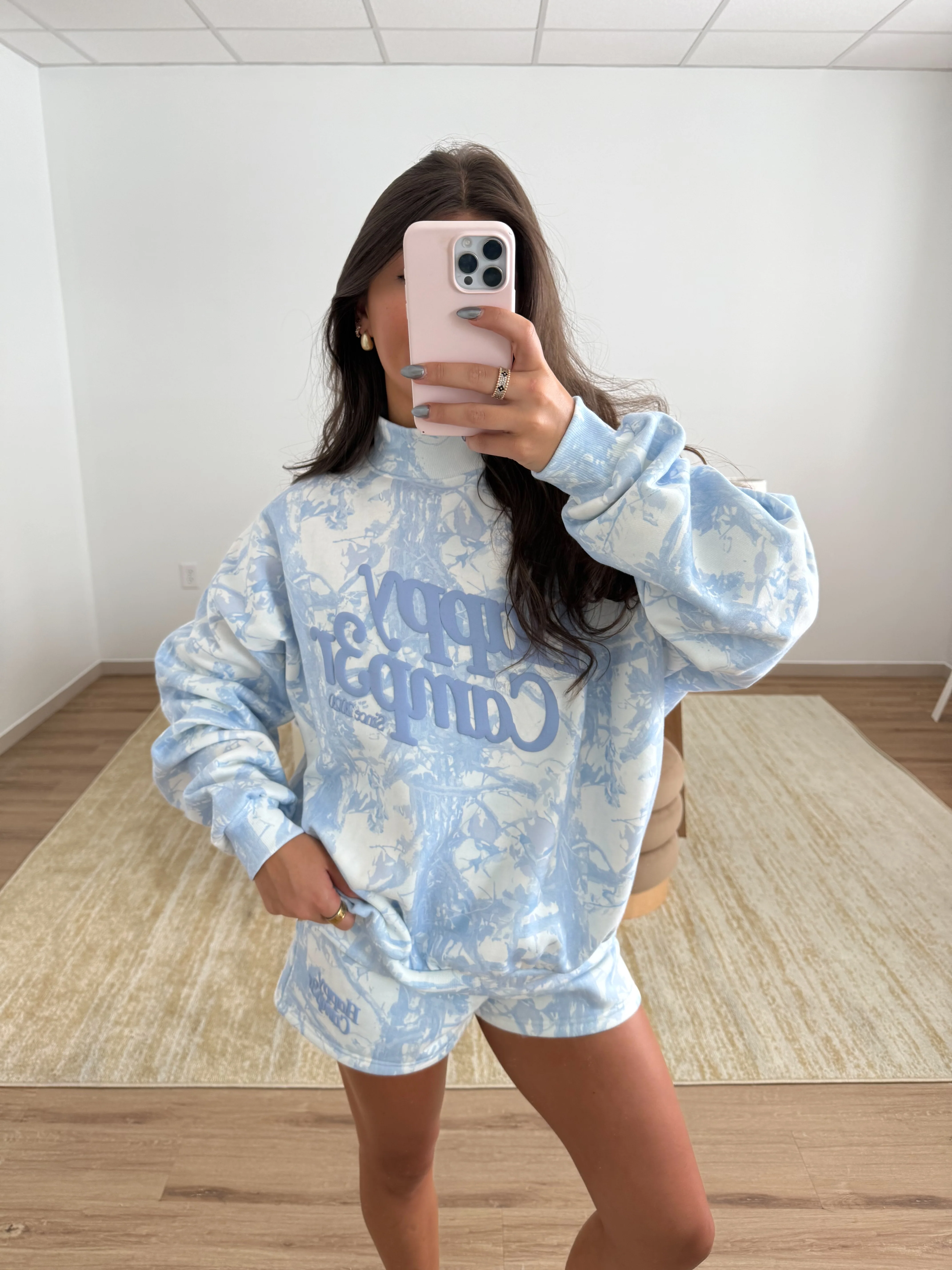 Blue Camo Mockneck - Image 2