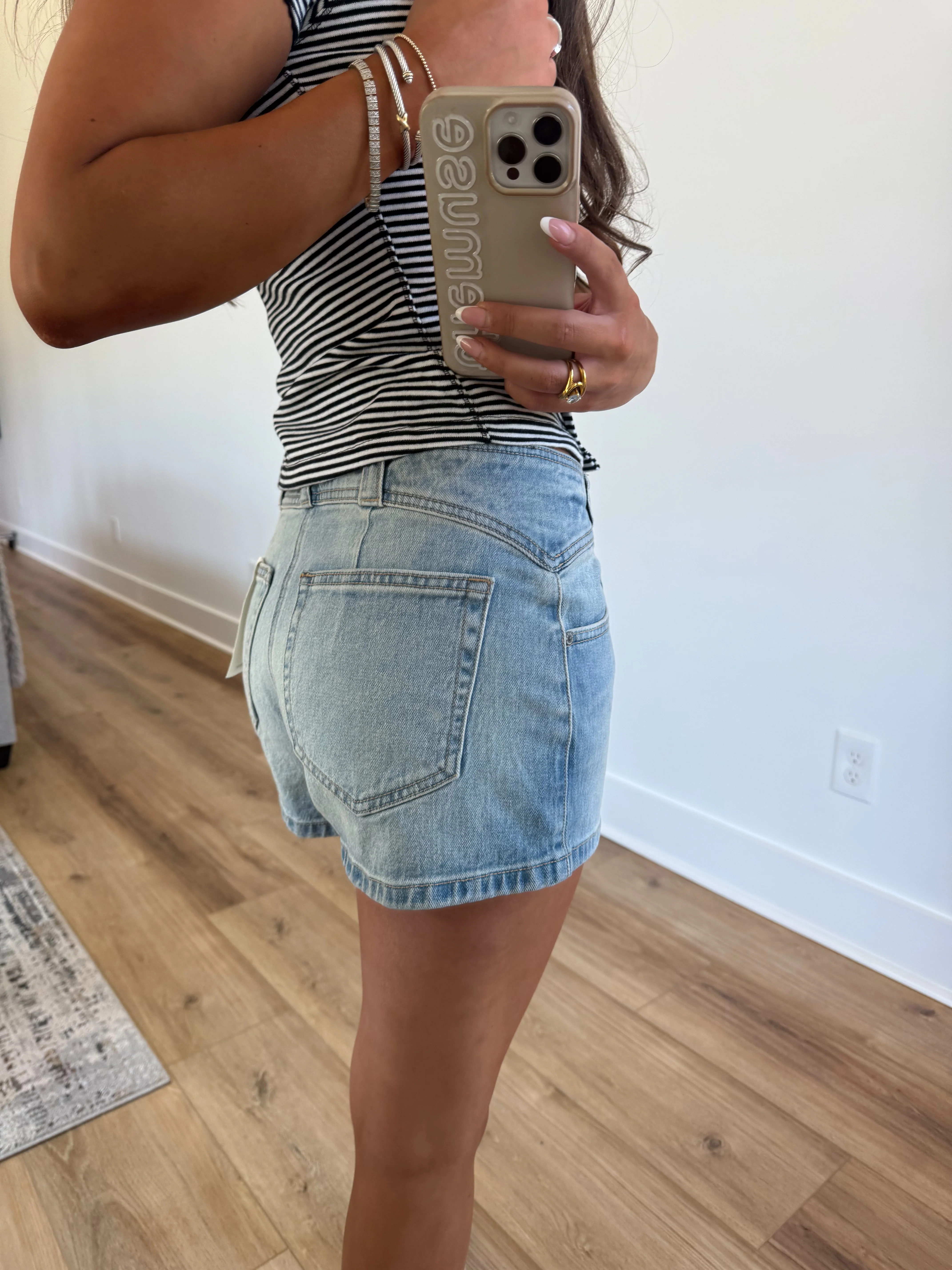 Blue Jean Baby Shorts - Image 3