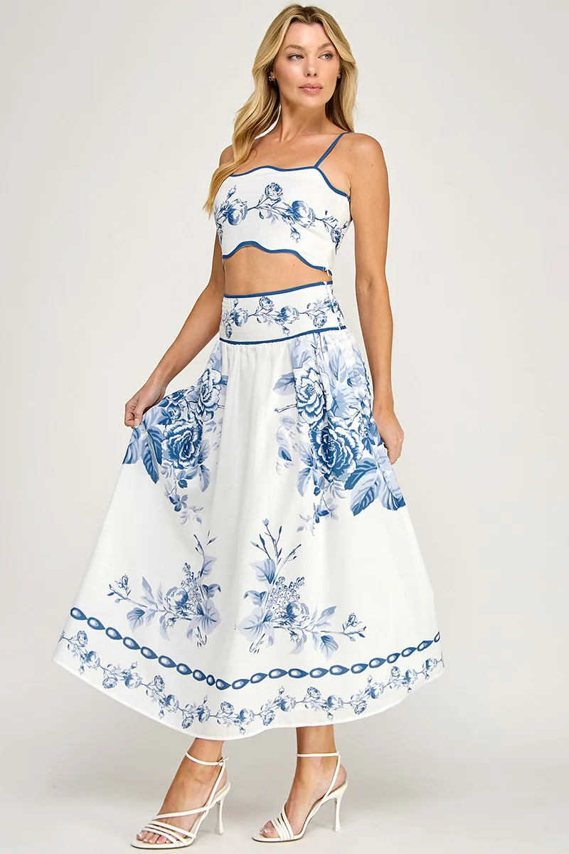 Blue Toile Set - Image 9