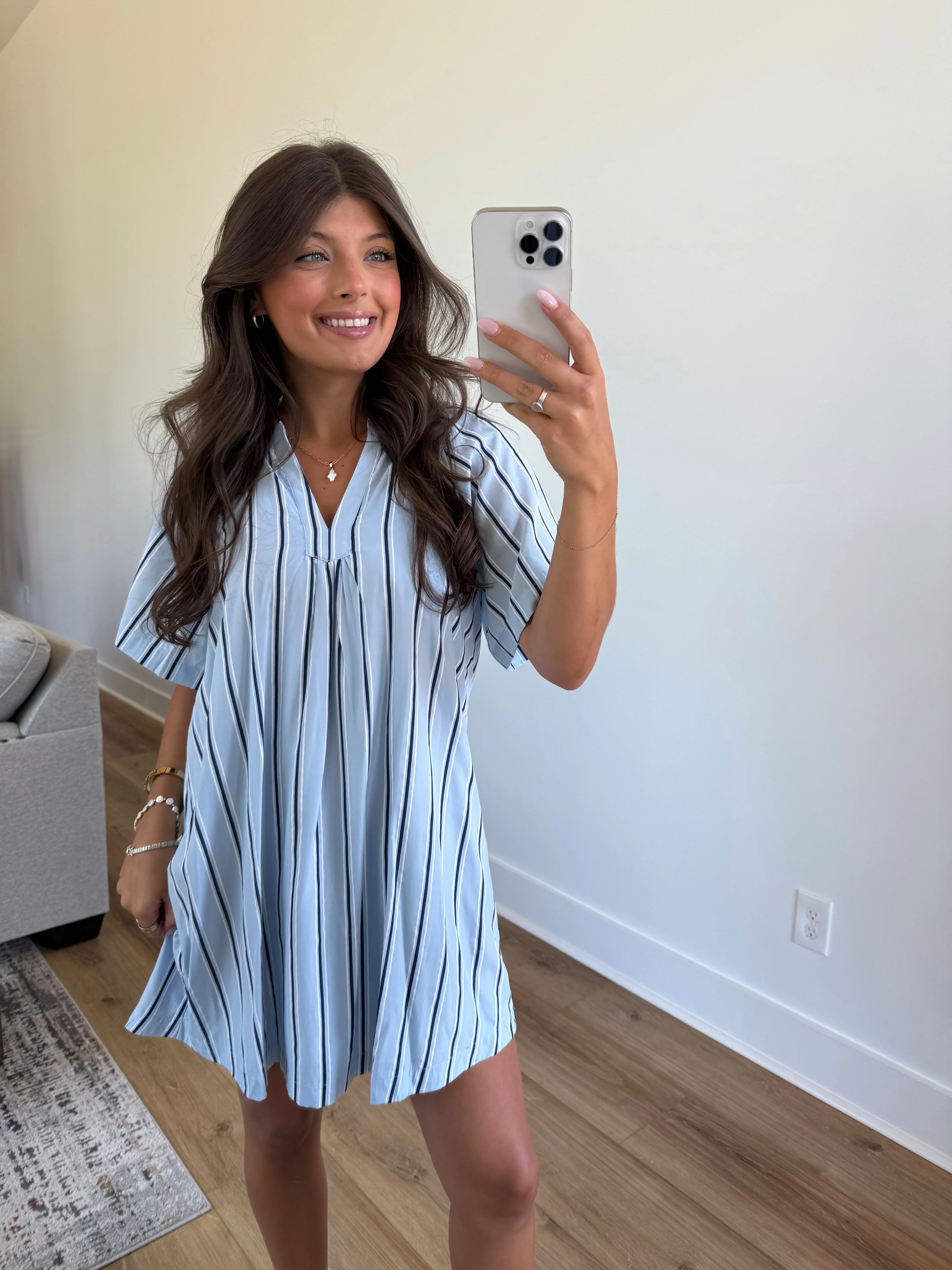 Blueberry Burst Mini Dress - Image 4