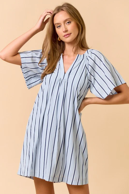 Blueberry Burst Mini Dress - Image 5