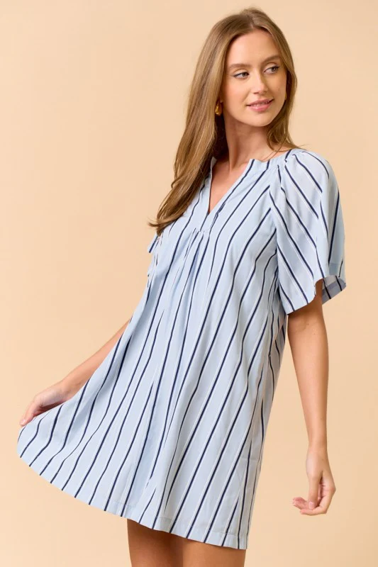 Blueberry Burst Mini Dress - Image 6