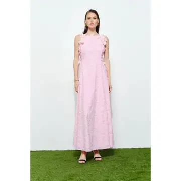 Blush Lace Midi - Image 7