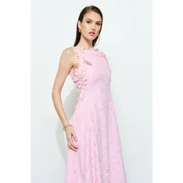Blush Lace Midi - Image 9