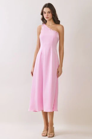 Blush Pearl Drift Midi - Image 8