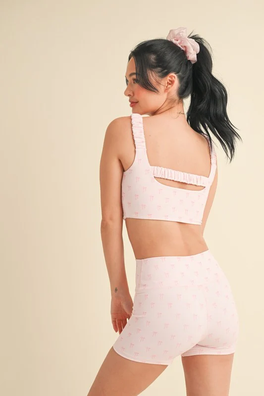 Bow Biker Shorts Set - Image 6