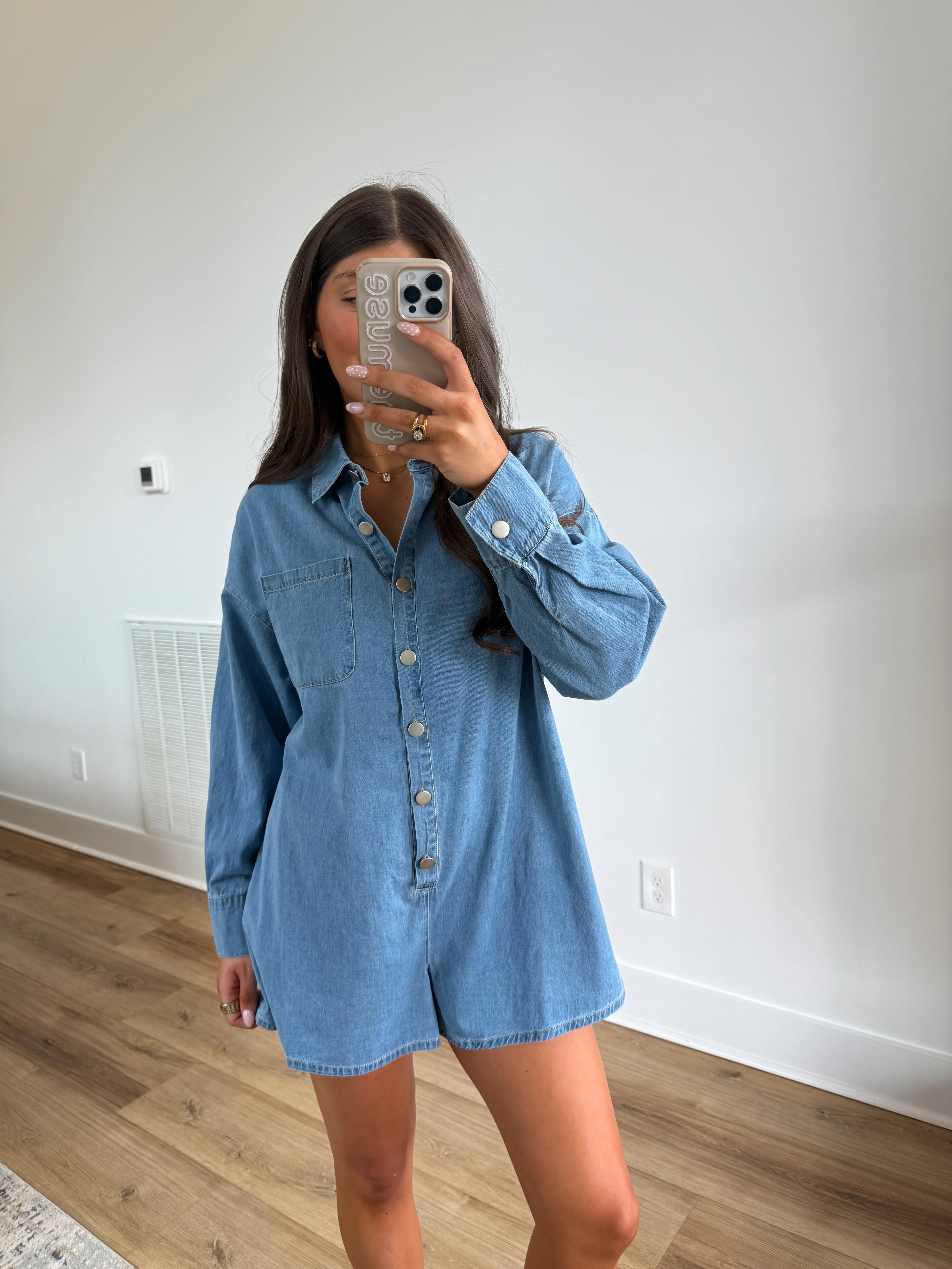 Boxy Blues Romper - Image 2