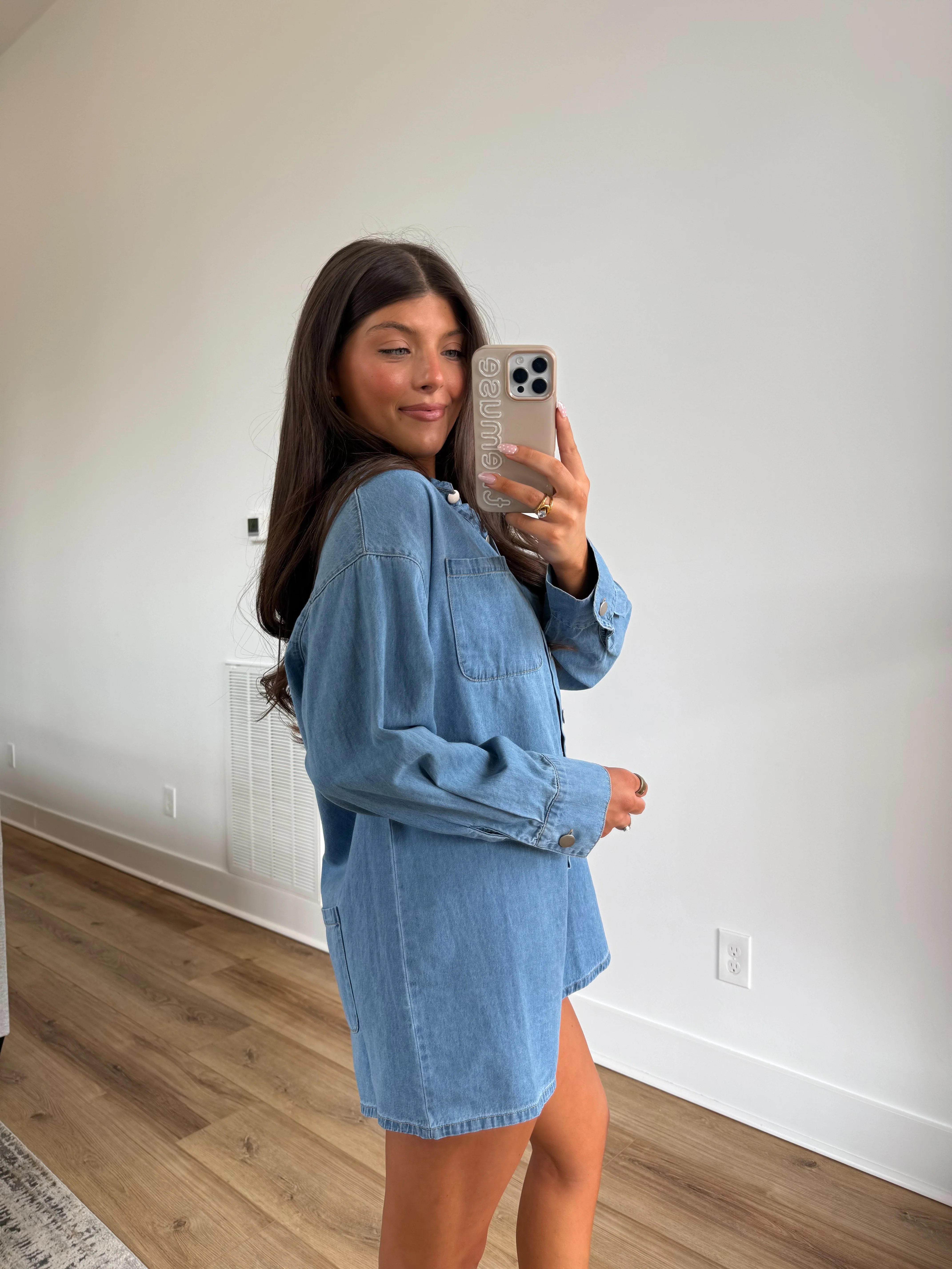 Boxy Blues Romper - Image 3