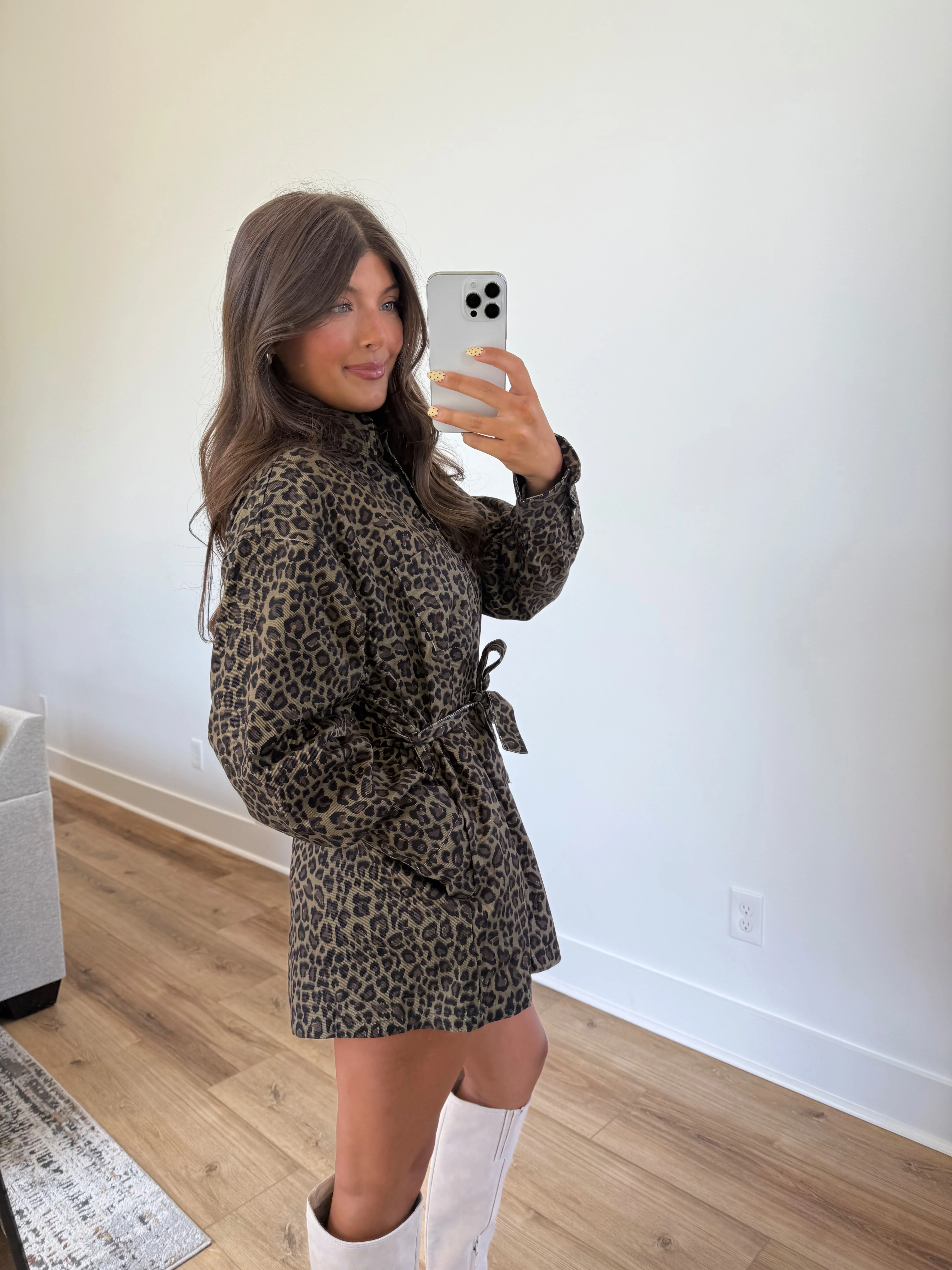 Boxy Cheetah Romper - Image 3