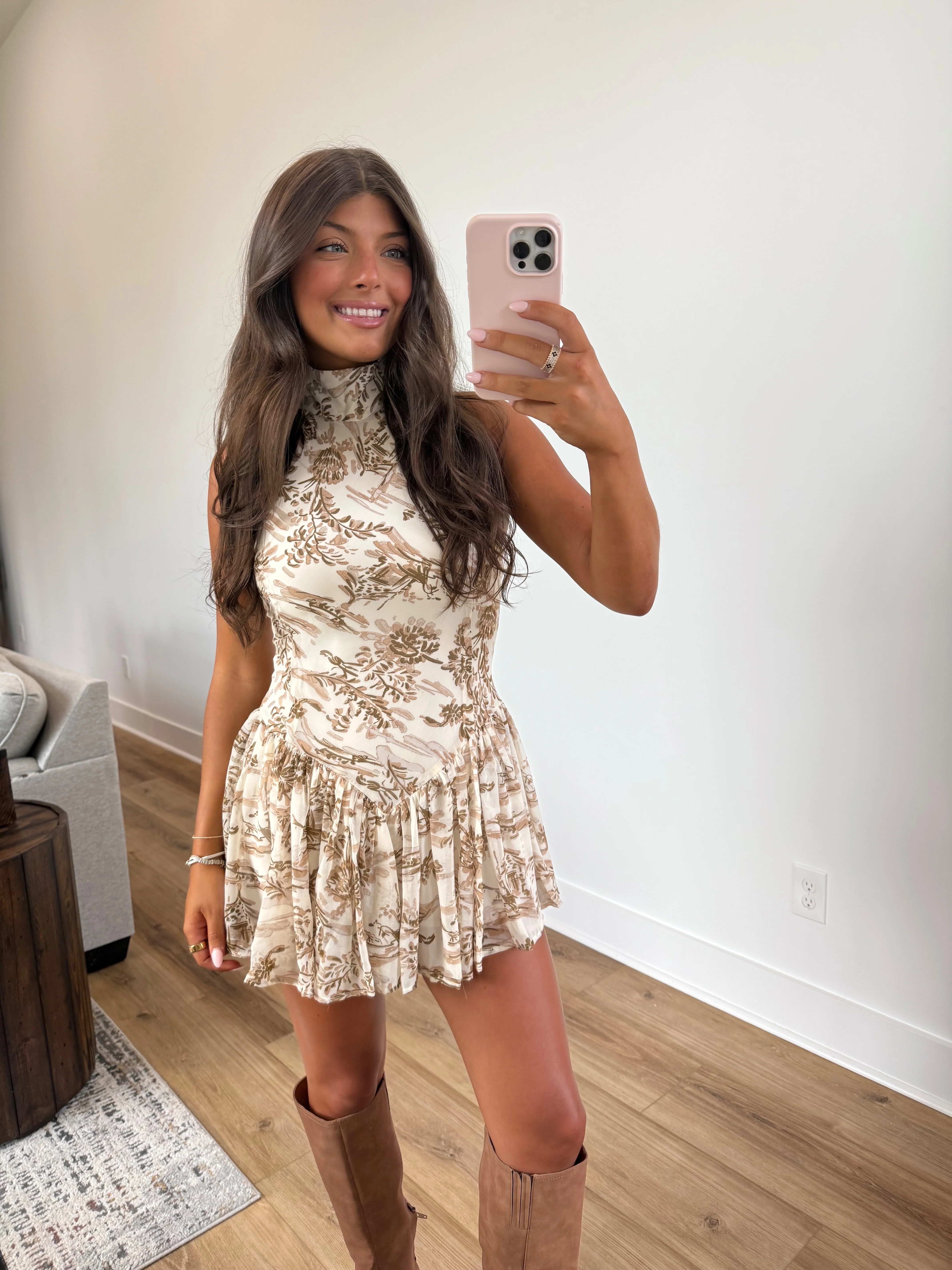 Briley Mockneck Fall Romper (Restock) - Image 3
