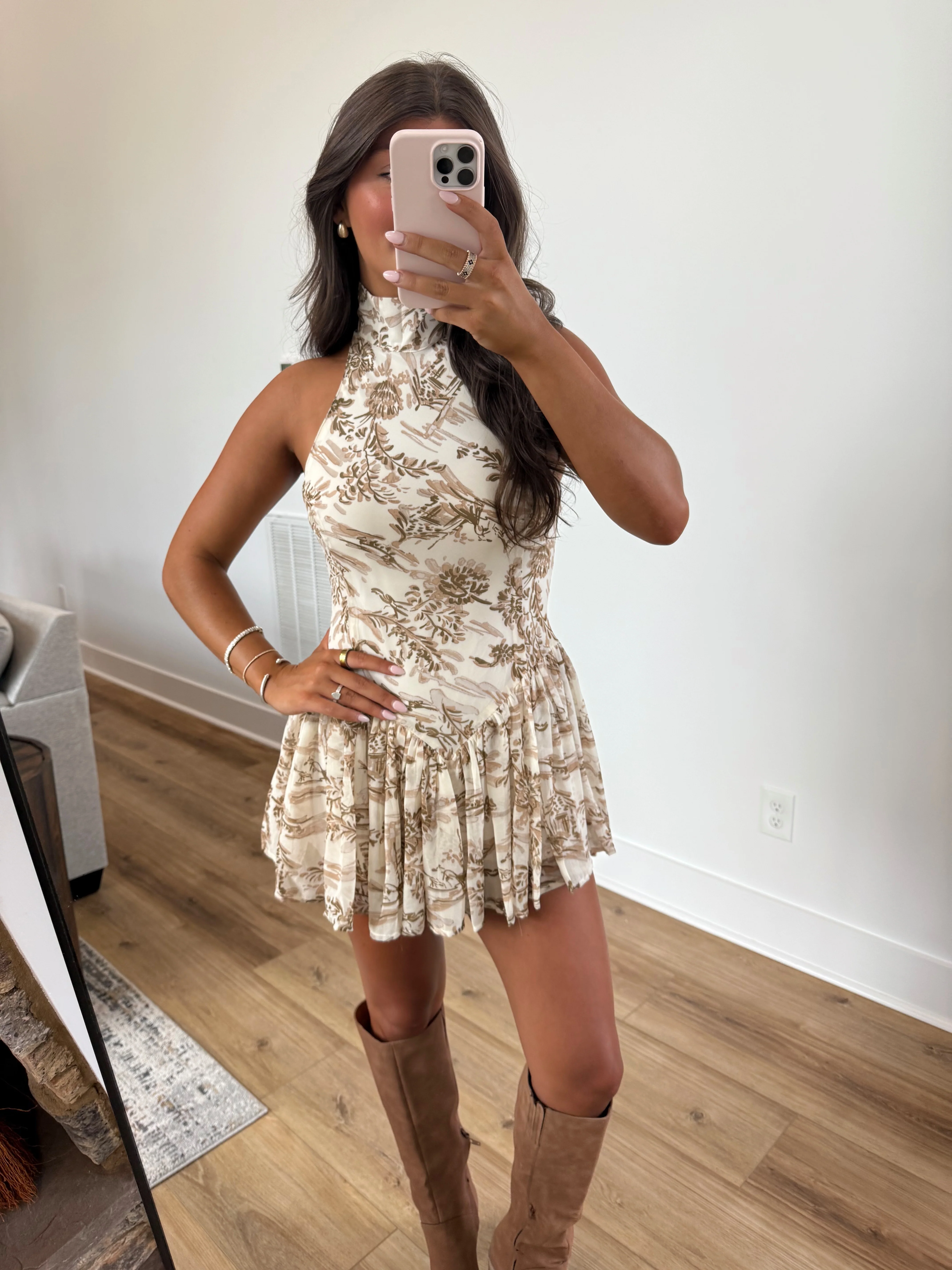 Briley Mockneck Fall Romper (Restock) - Image 8