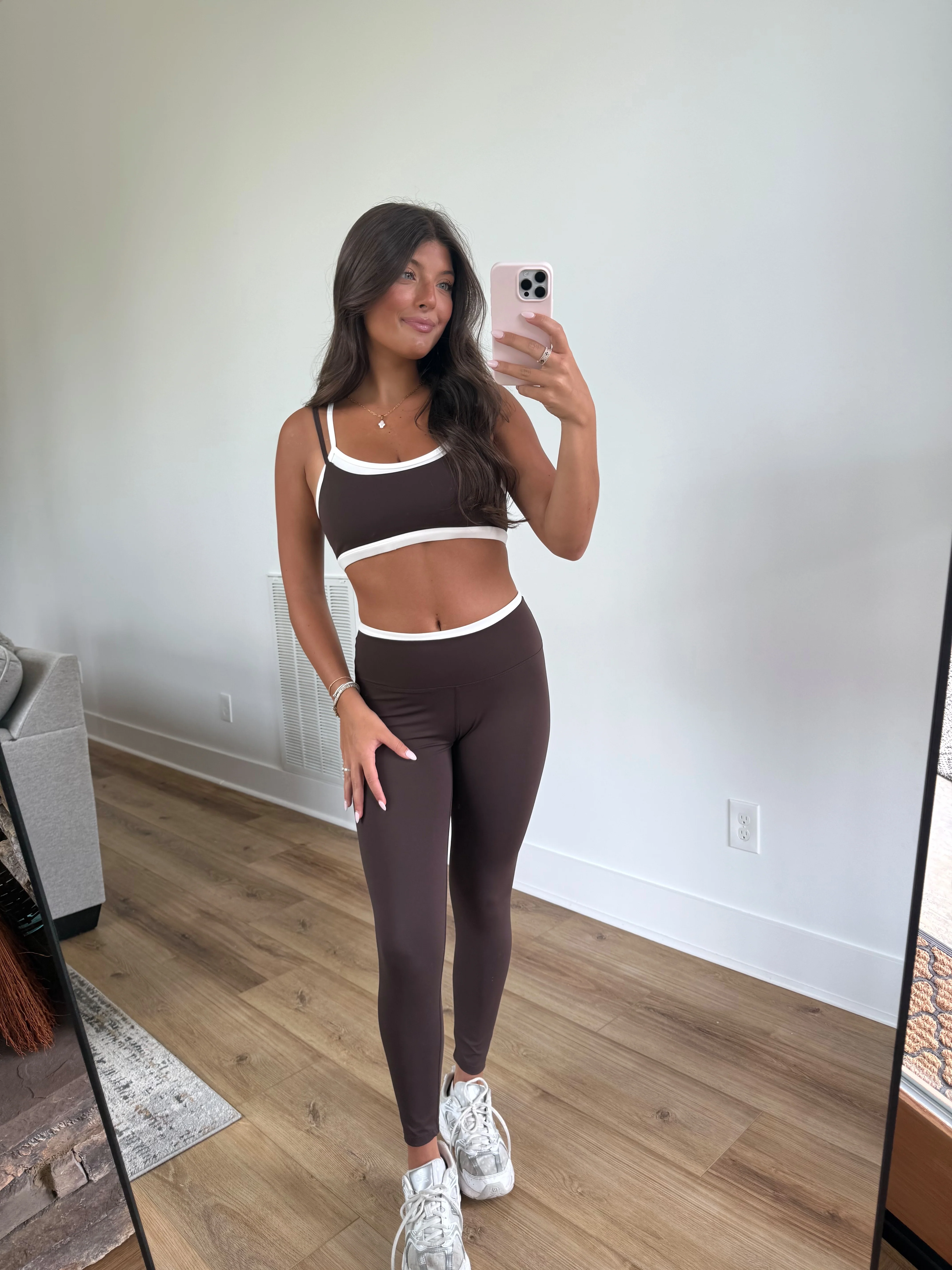 Brown Layered LEGGINGS - Image 4