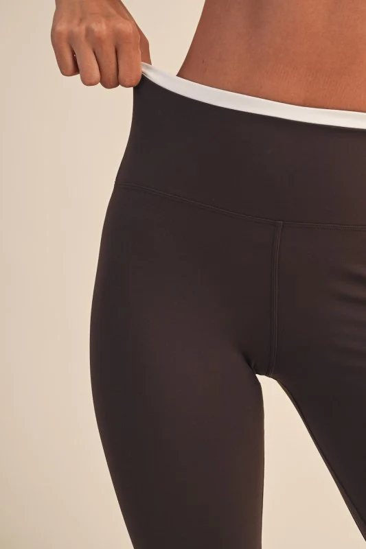 Brown Layered LEGGINGS - Image 7