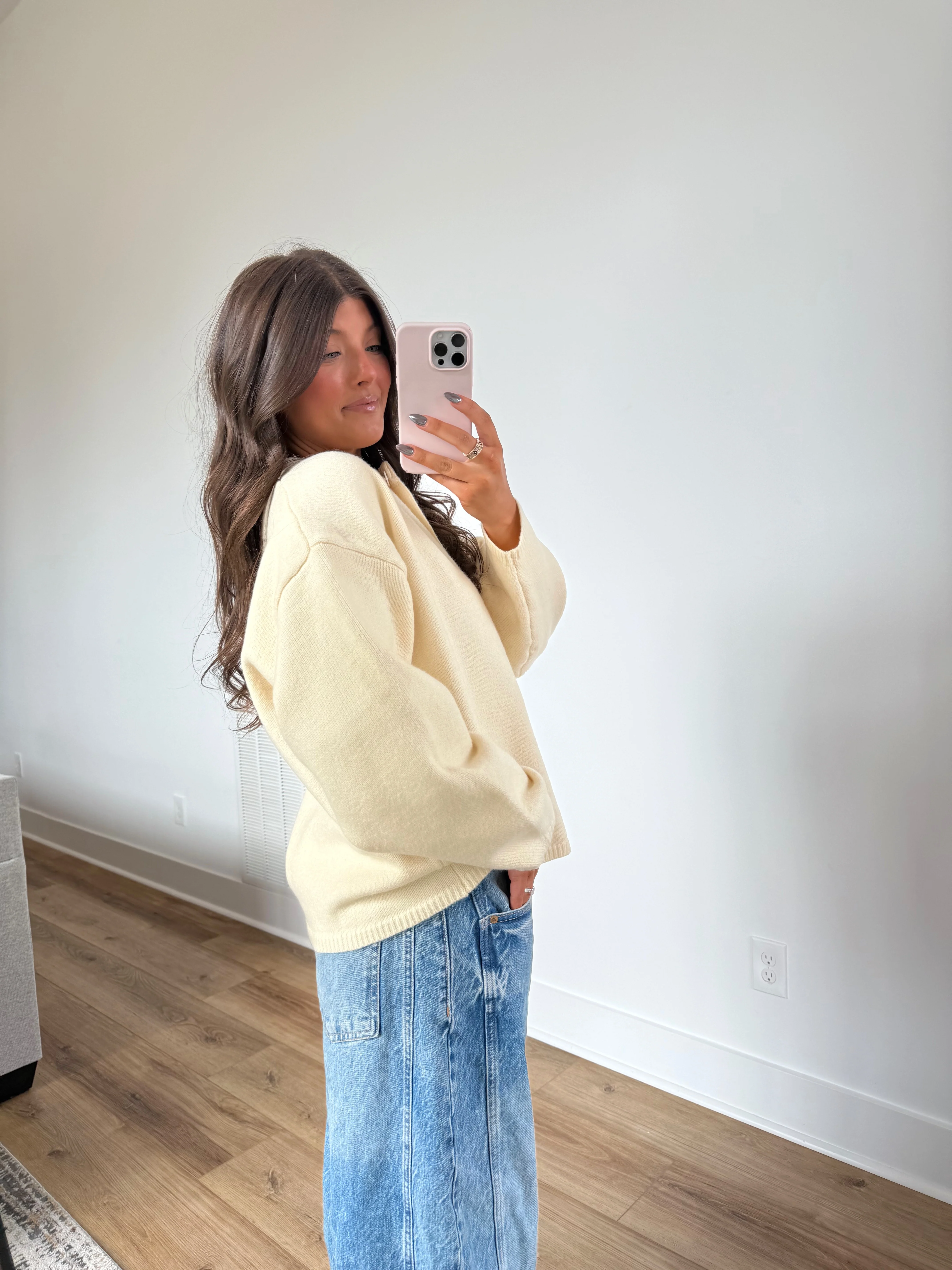 Butter Cream Cardigan - Image 3