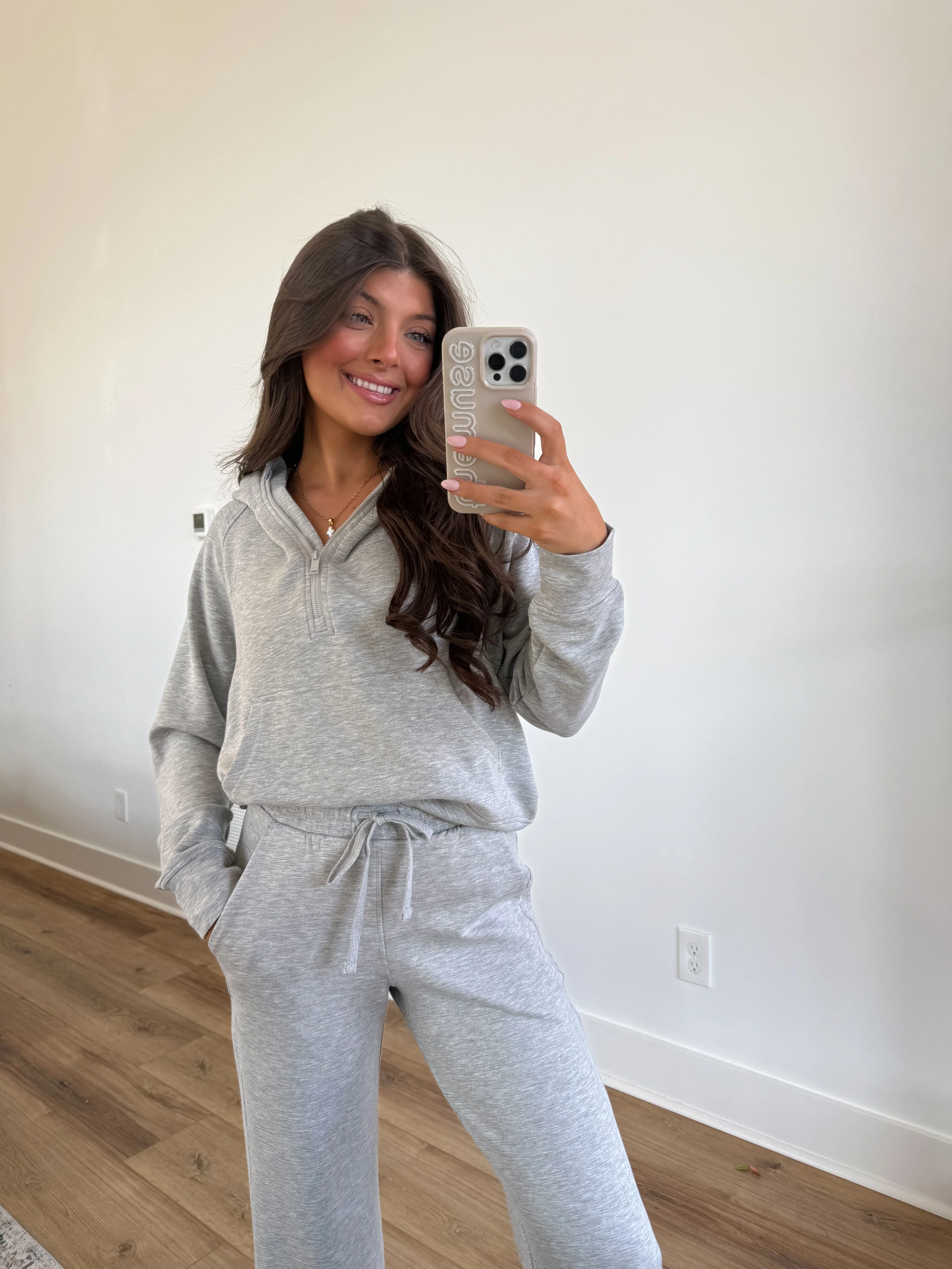 Butter Luxe Lounge Hoodie Set (Grey)