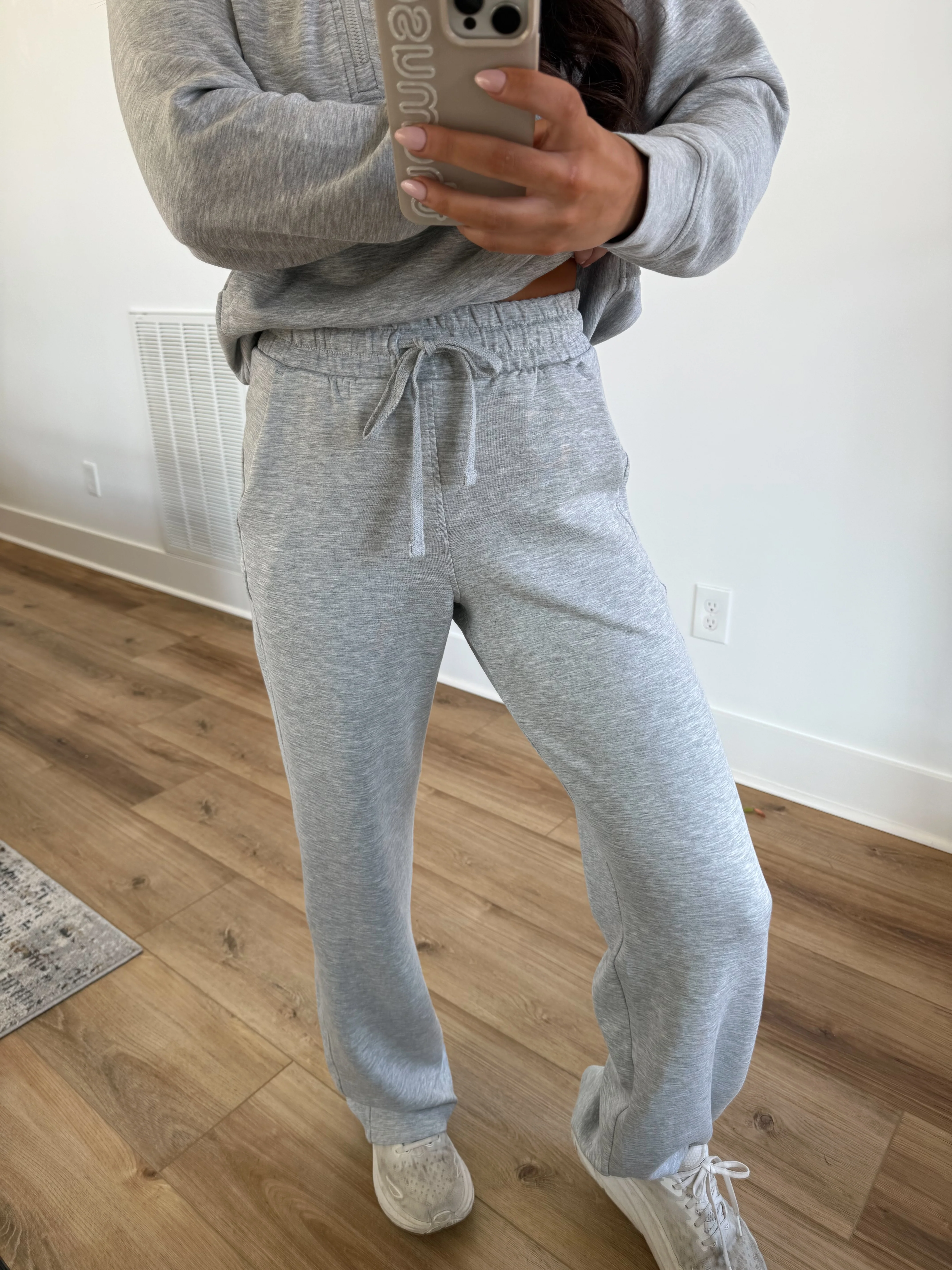 Butter Luxe Lounge Hoodie Set (Grey) - Image 3