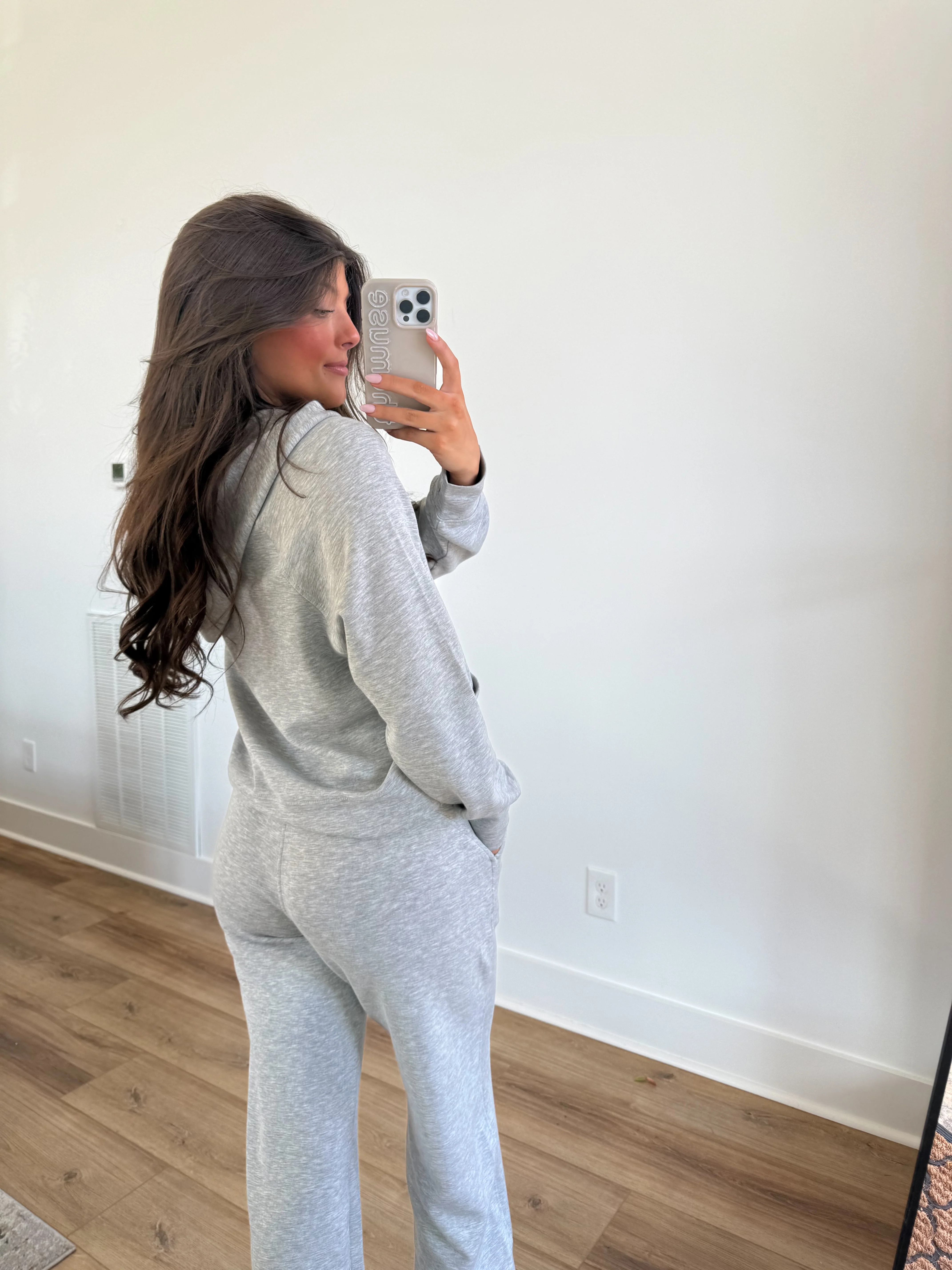 Butter Luxe Lounge Hoodie Set (Grey) - Image 6