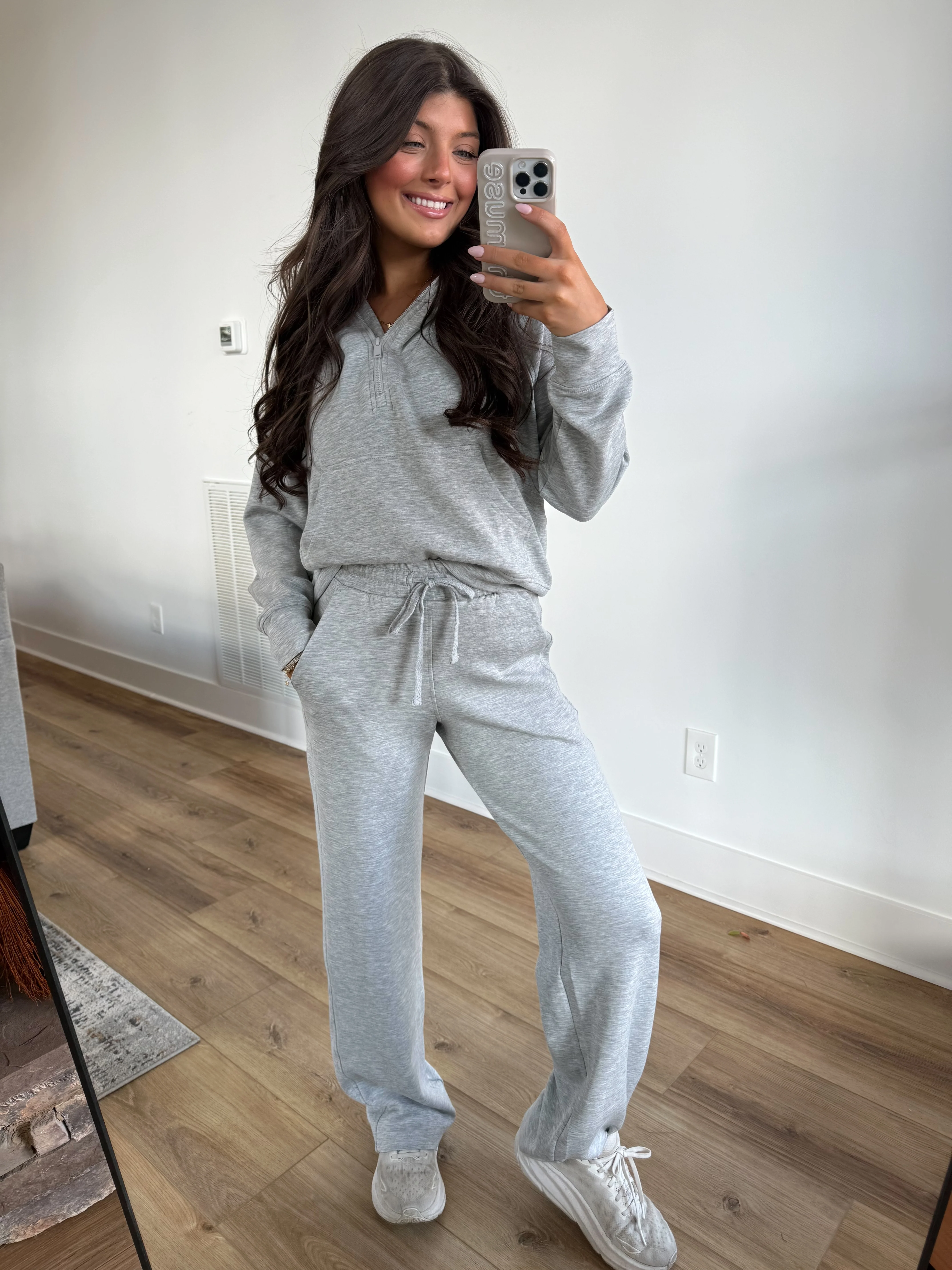 Butter Luxe Lounge Hoodie Set (Grey) - Image 7