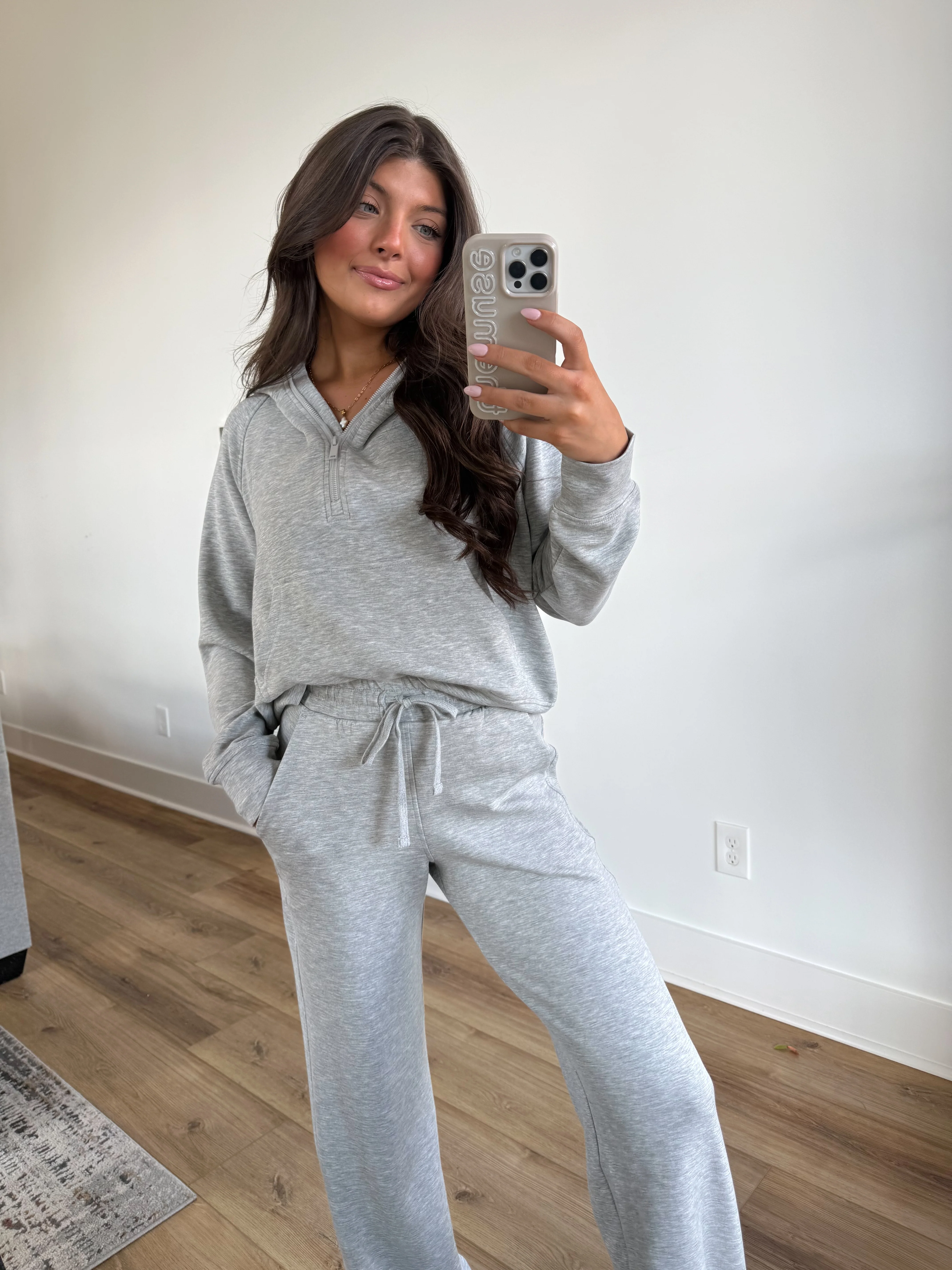 Butter Luxe Lounge Hoodie Set (Grey) - Image 8