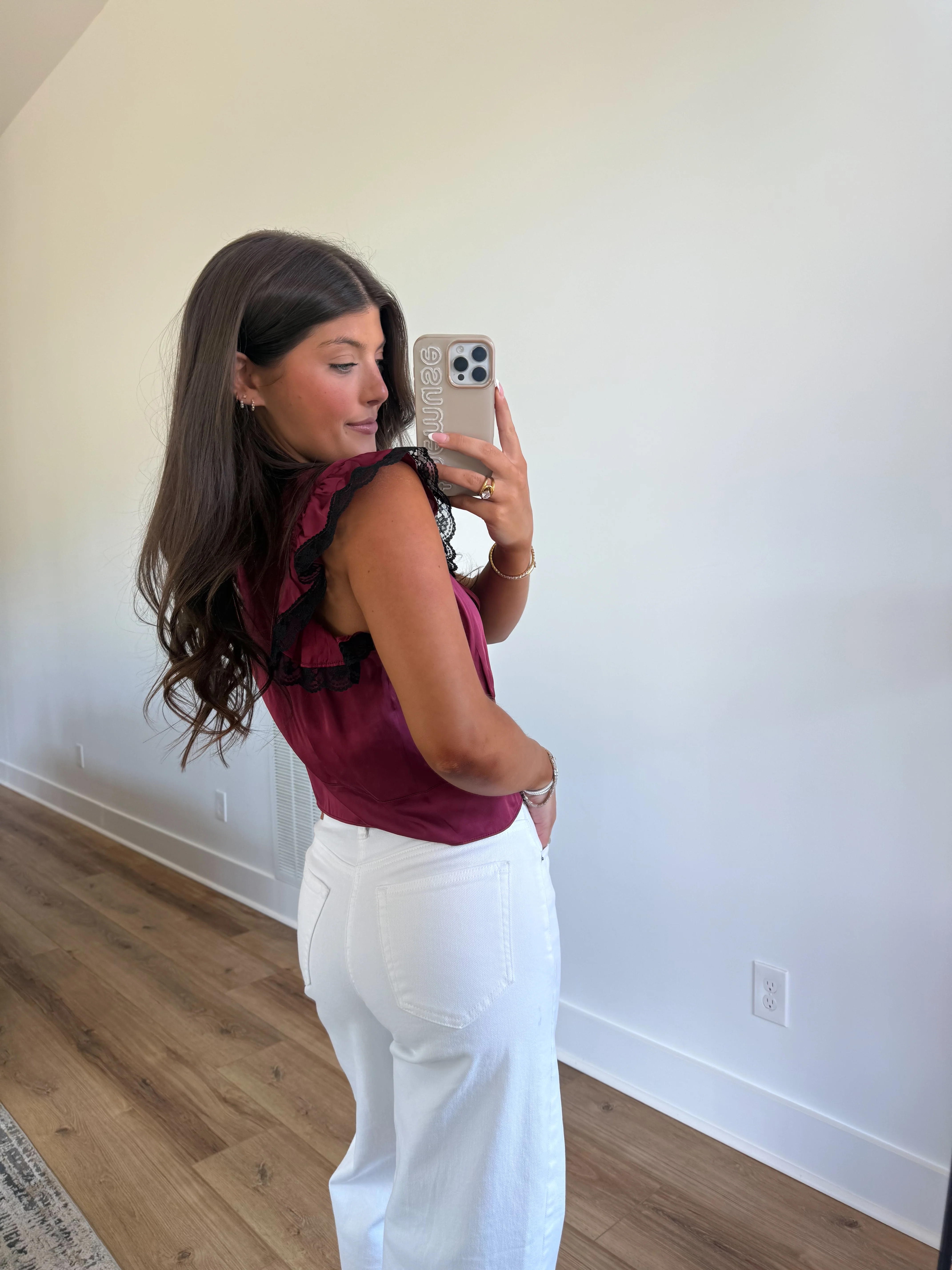 Cabernet Lace Top - Image 6