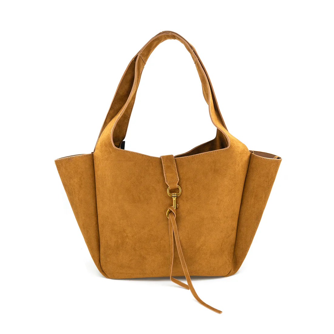 Caramel Suede Carryall - Image 5
