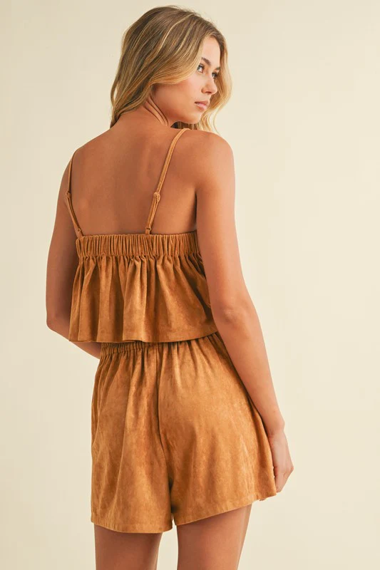 Caramel Suede Set - Image 9