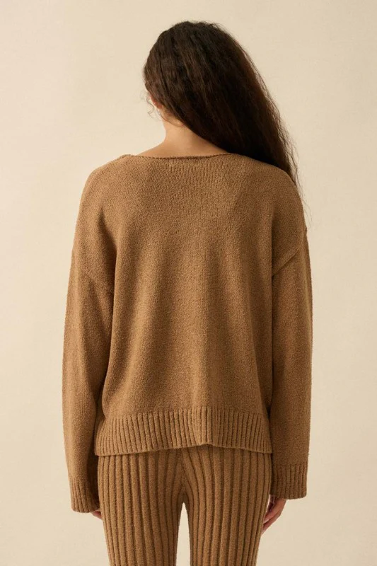 Caramel Tie Cardigan Set (3 piece) - Image 9